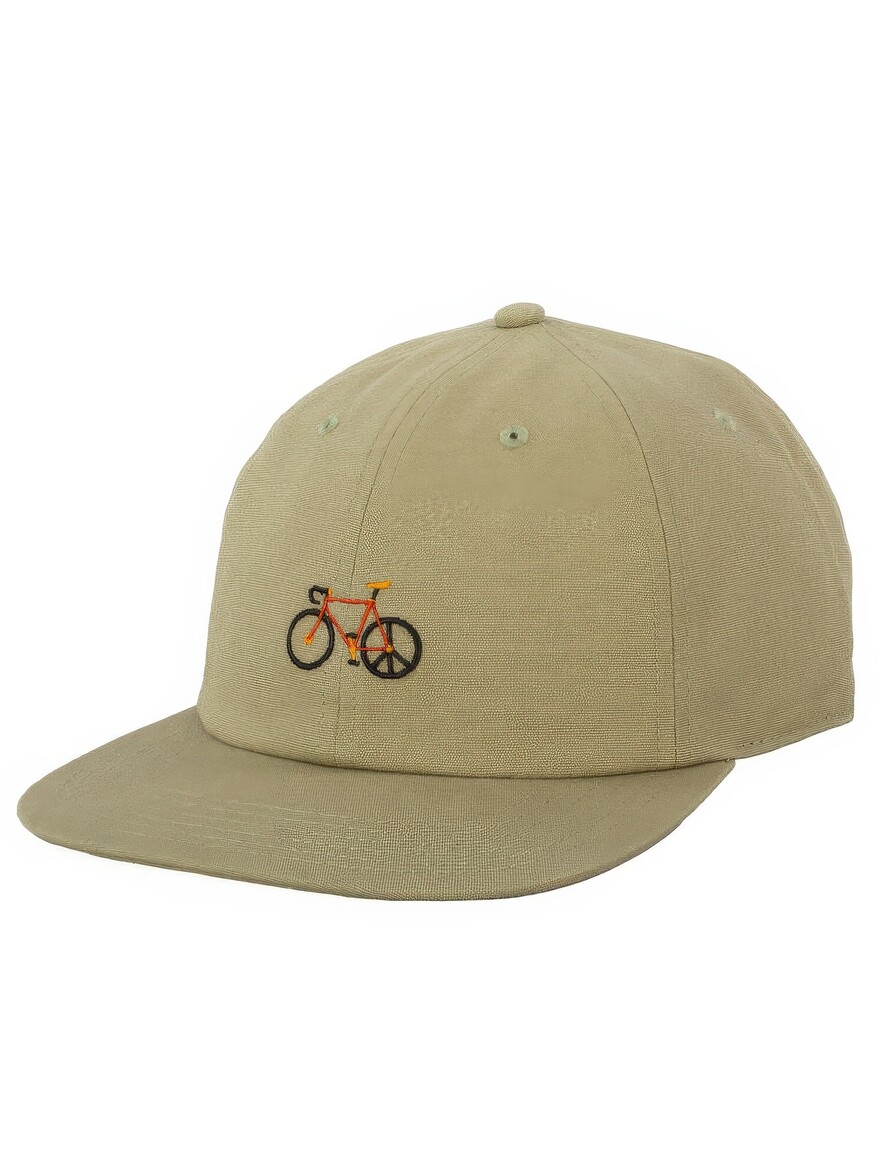 ♣ Peaceride Bike Olive Cap