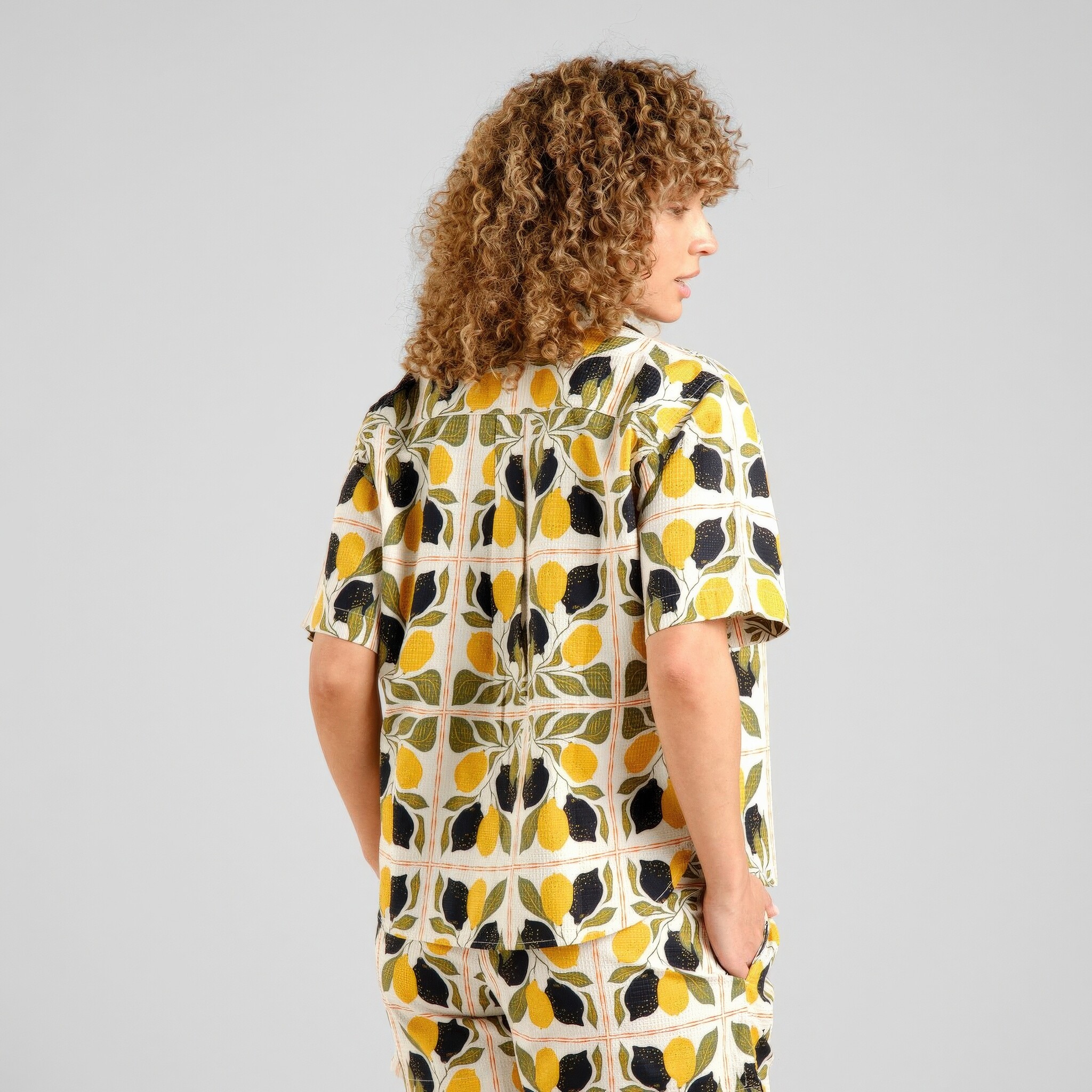 ♣ Torup Lemon Tiles Blouse-4
