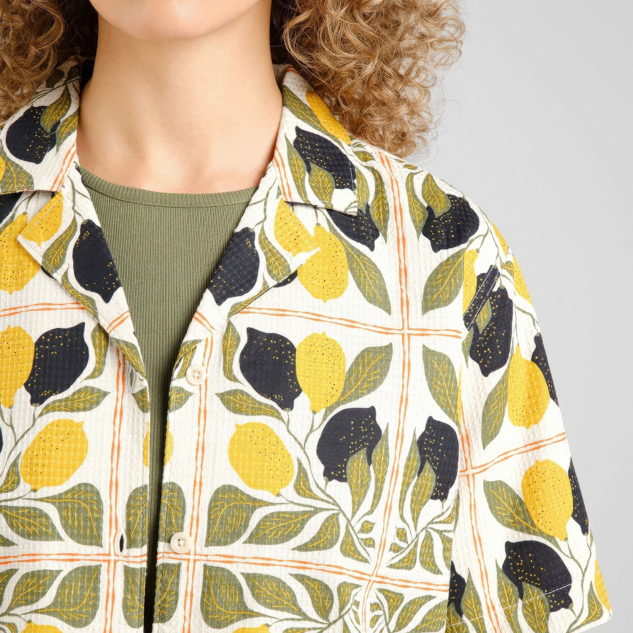 ♣ Torup Lemon Tiles Blouse-2