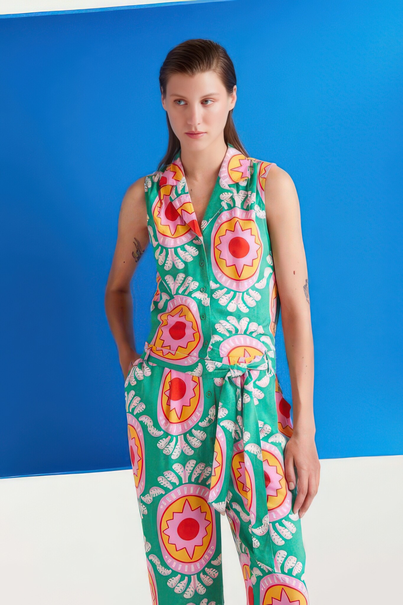 Manic Mango Madness Jumpsuit-3