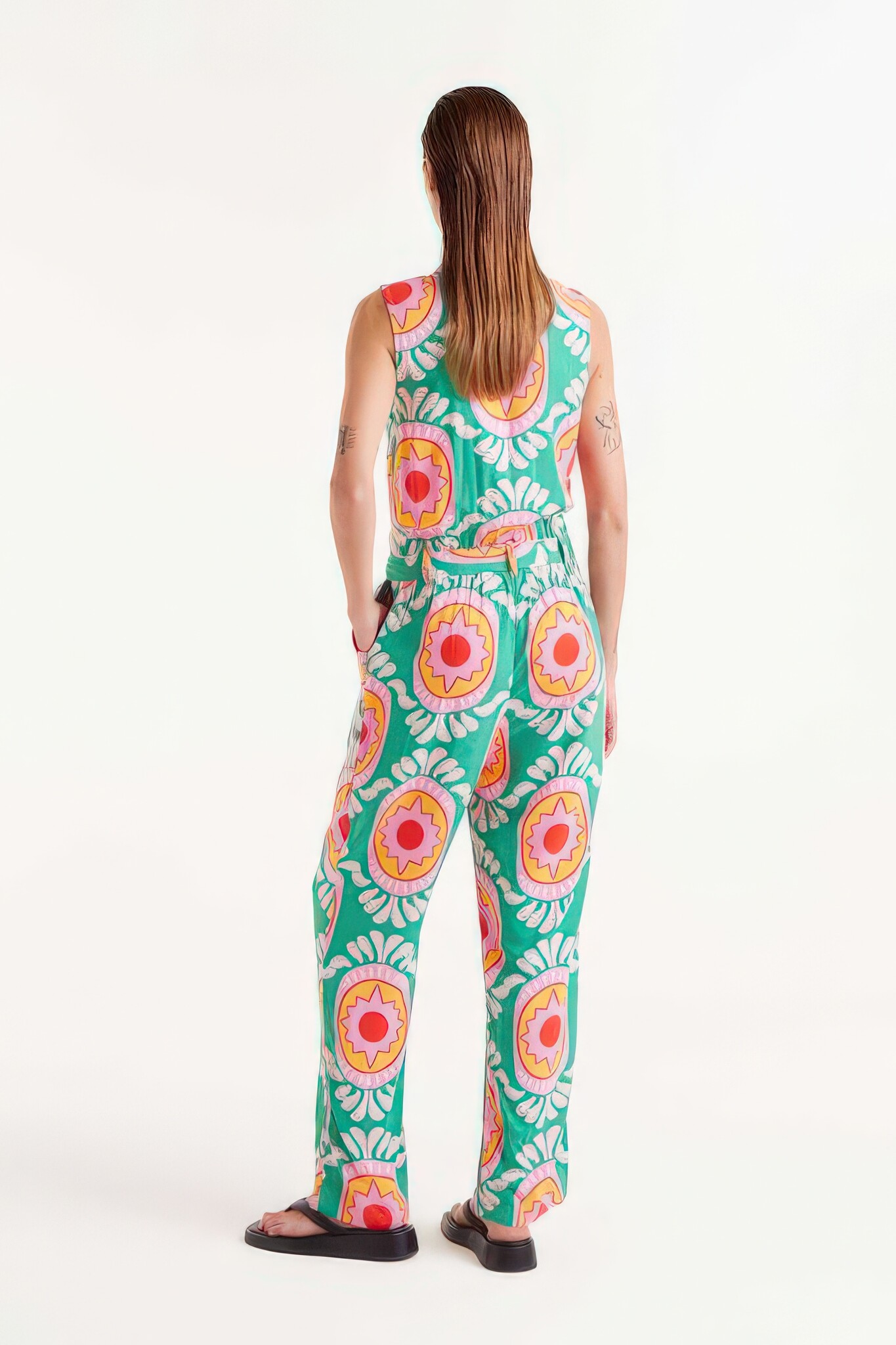 Manic Mango Madness Jumpsuit-5