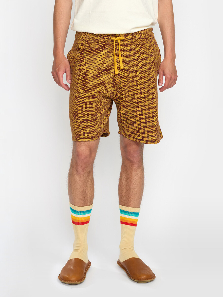 ♣ Hot Honey Jacquard Shorts