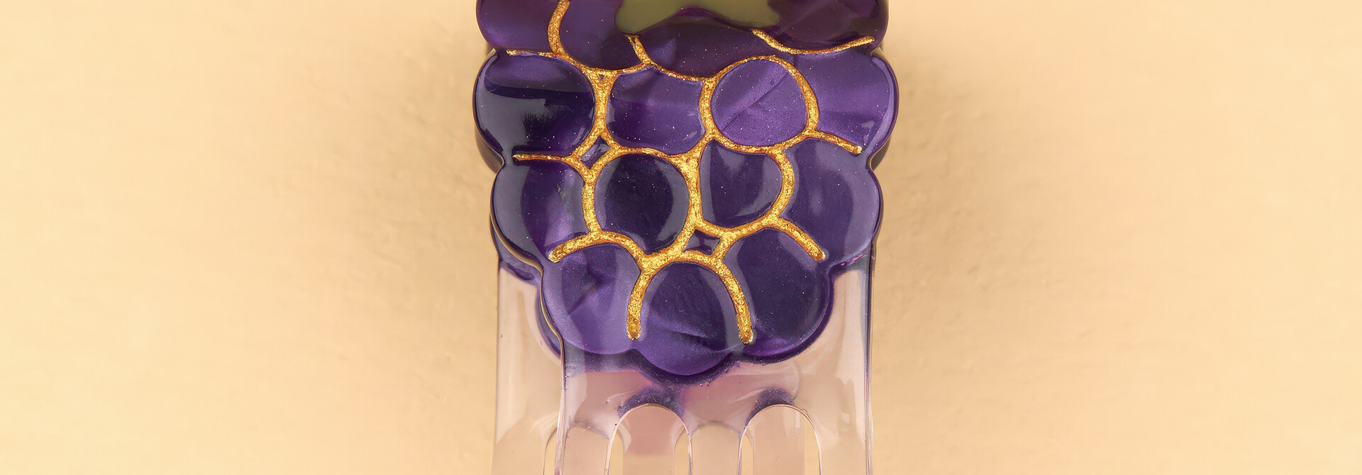 ♣ Blackberry Mini Hair Claw
