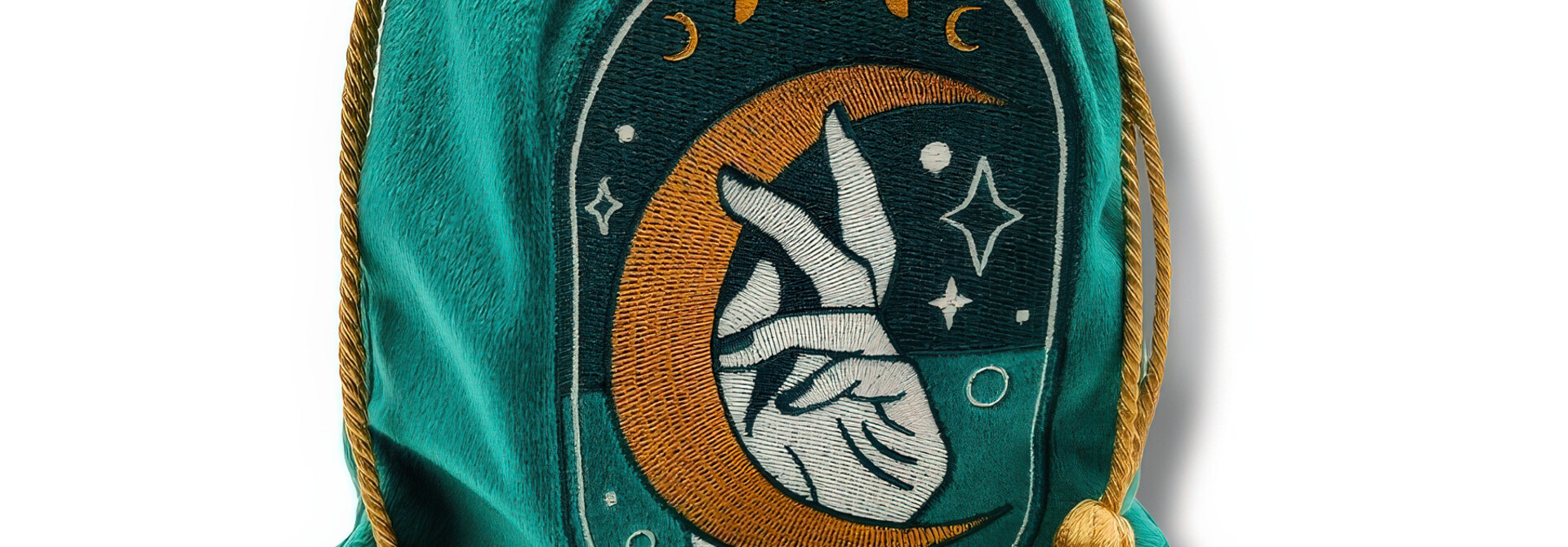 ♣ Velvet Tarot Pouch - AQUA