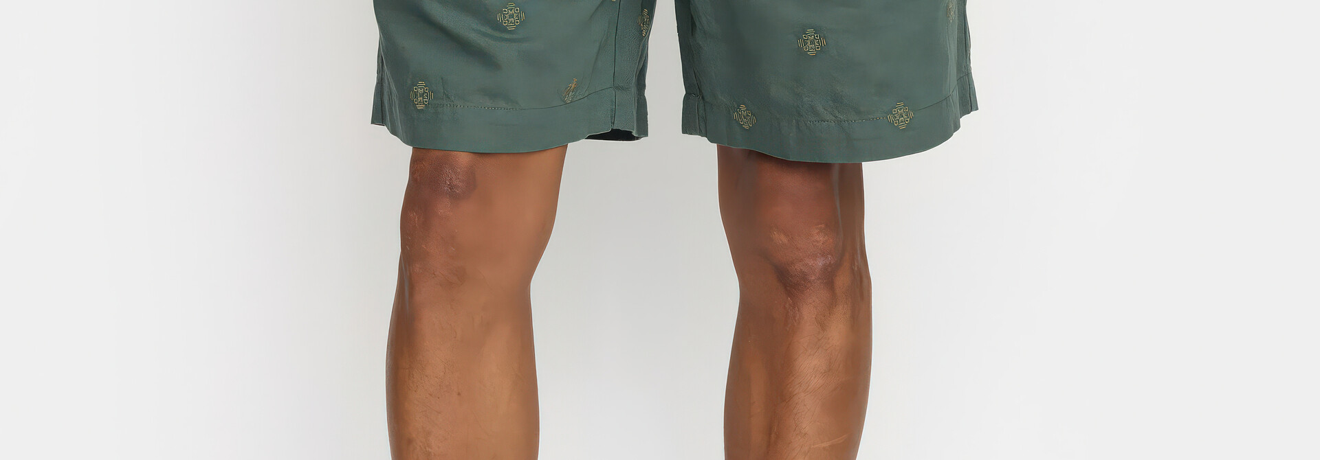 ♣ Tanis Dusty Green Grasshopper Shorts