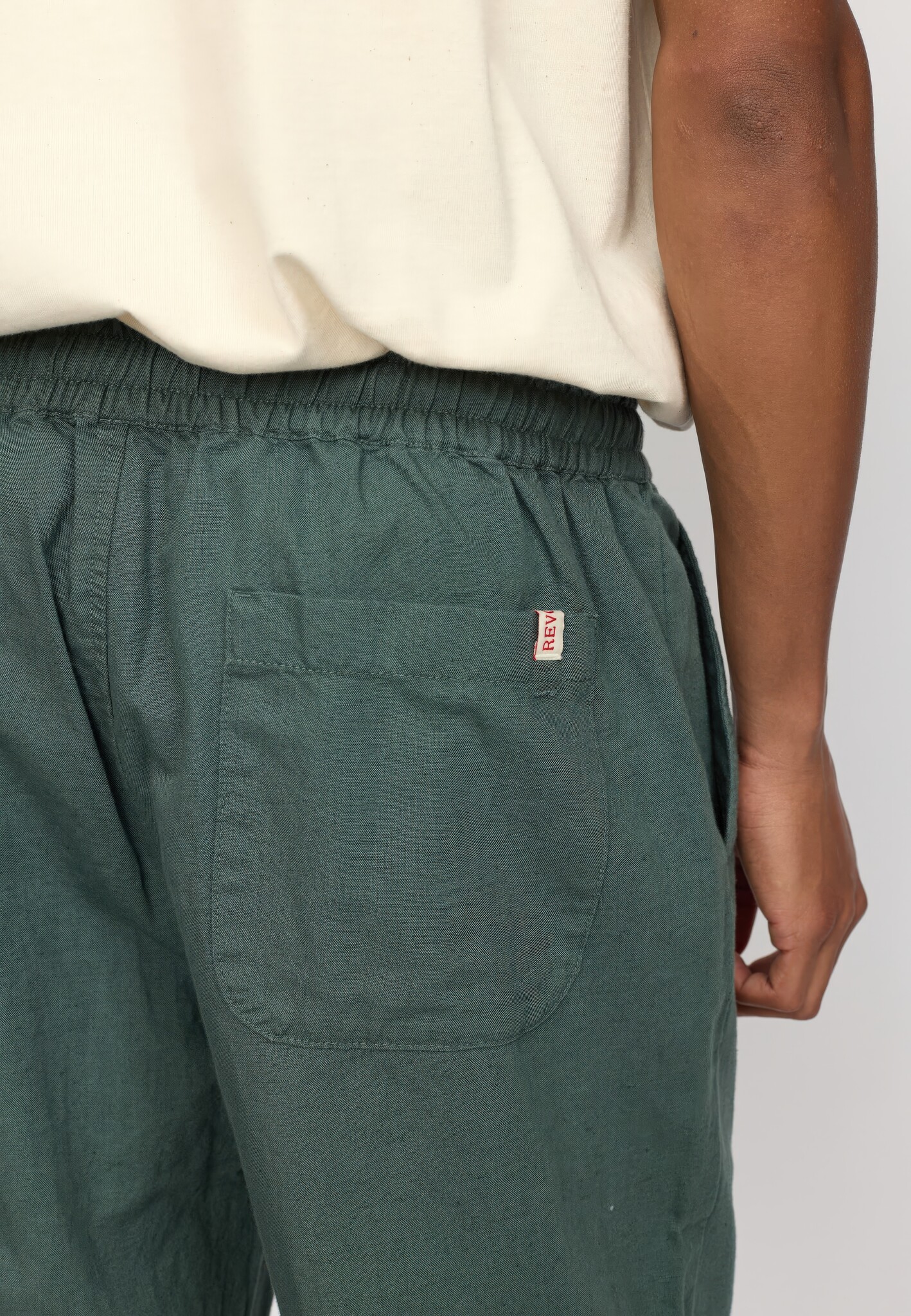 ♣ Ixchel Dusty Green Grasshopper Pants-5
