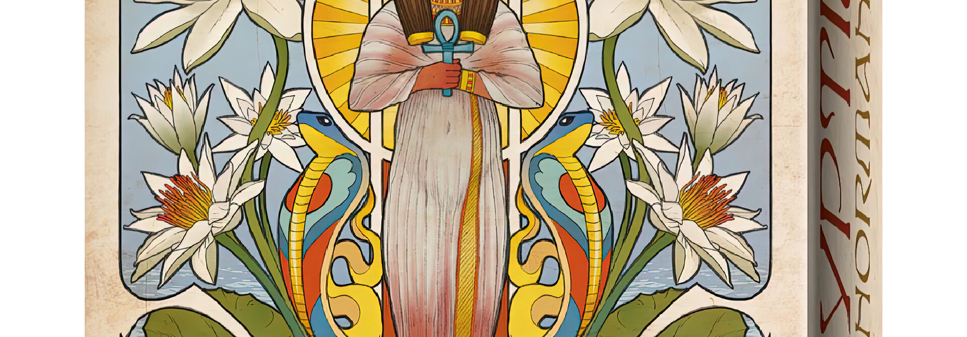 Egyptian Art Nouveau Lenormand Oracle Deck