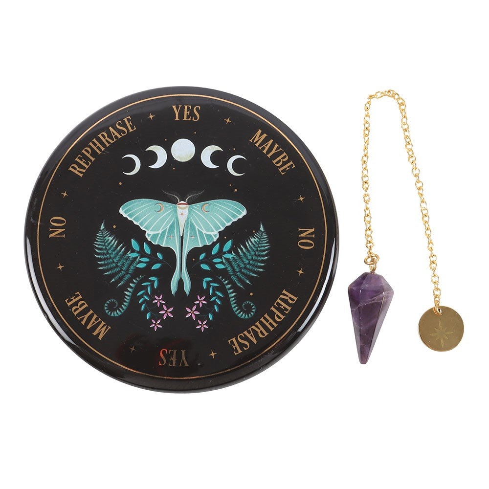 Luna Moth Pedulum Divination Kit-3