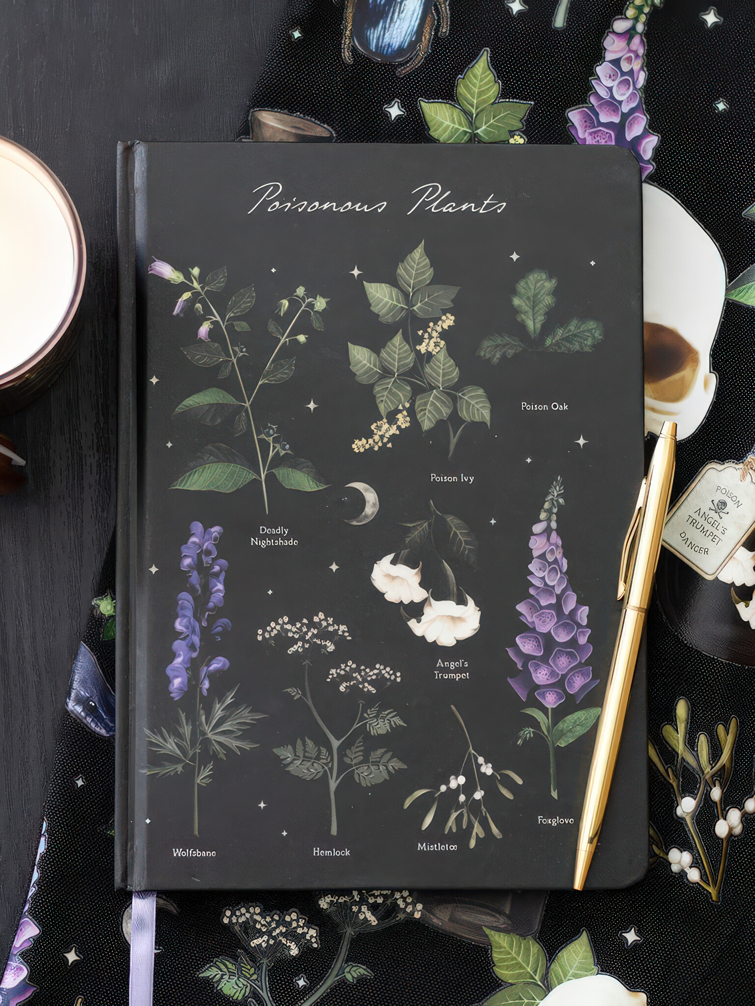 Poisonous Plants A5 Paper Notebook-1