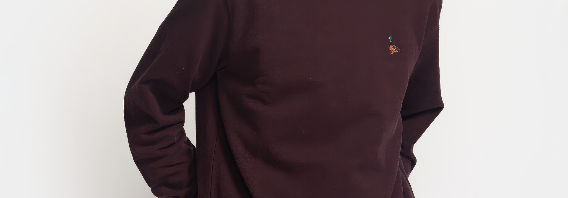 ♣ Burgundy What The Duck Sweat