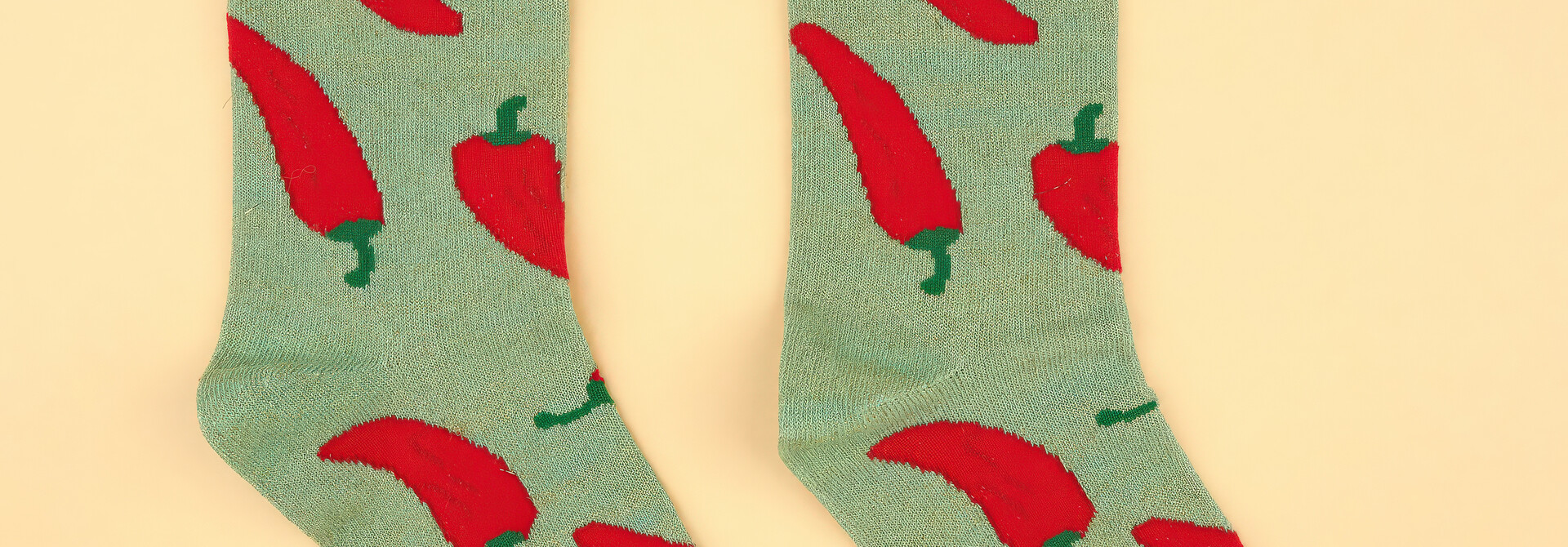 Chili Pepper Socks ONE SIZE (EU 35-42)