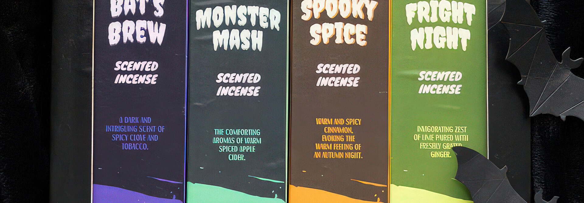Spooky Halloween Incense Stick Gift Set