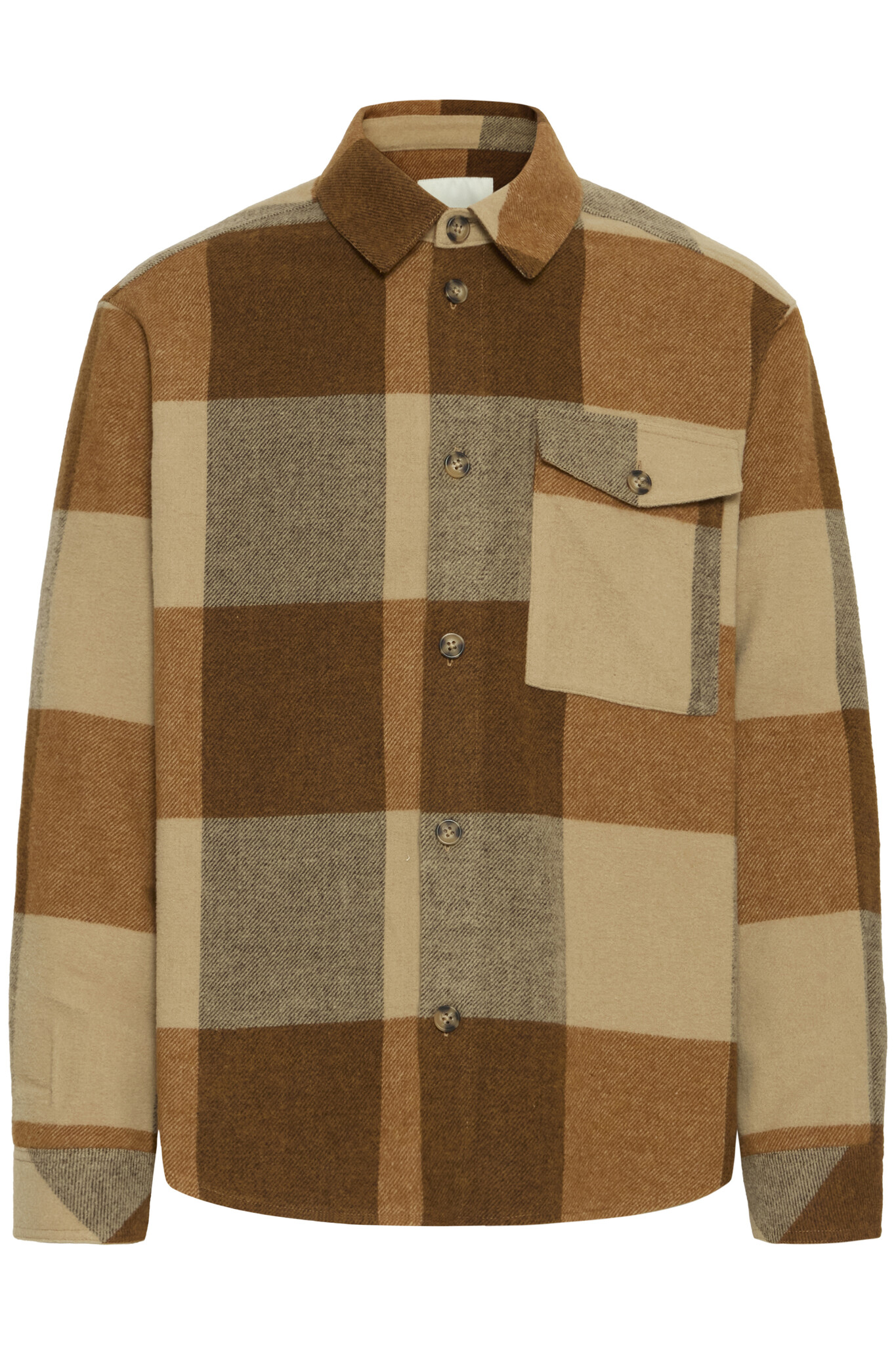 Sdmanheim Umber Check Overshirt-5