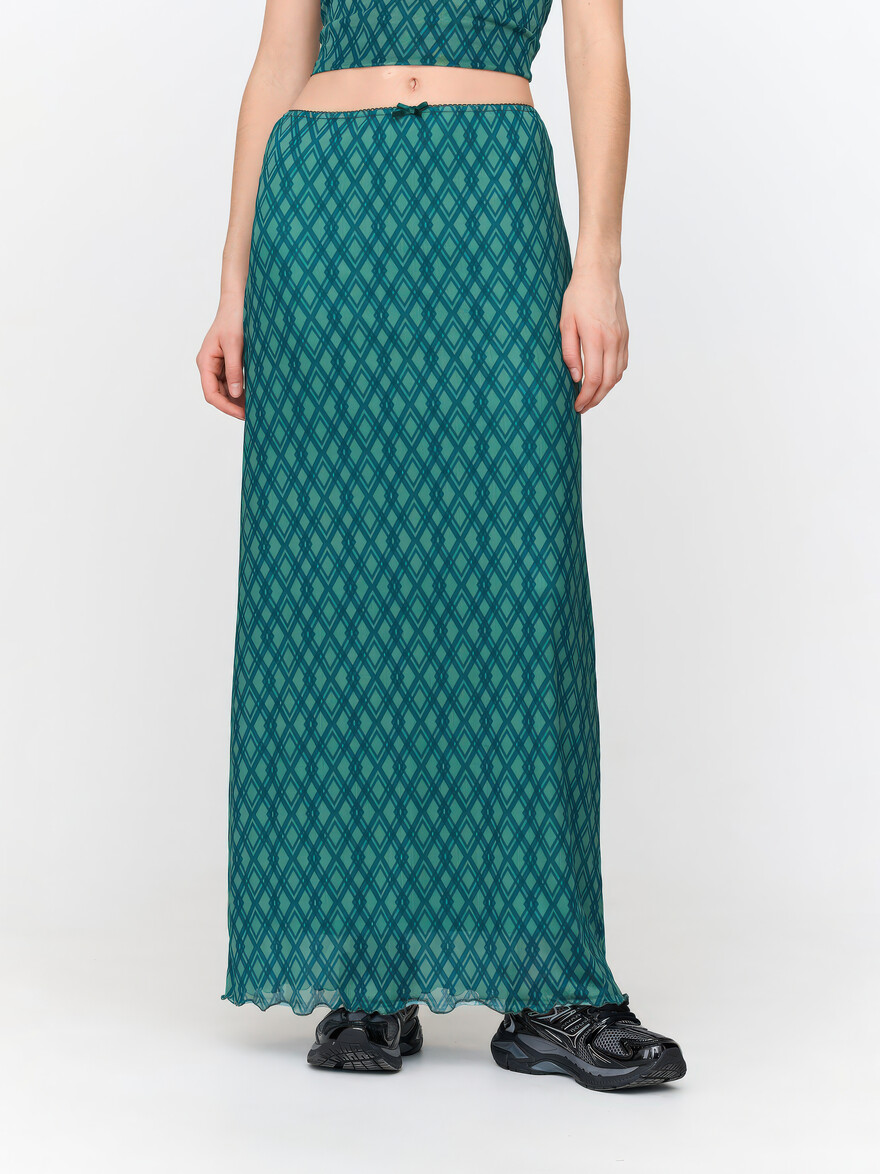 ♣ Lalique Fantastique Mesh Skirt