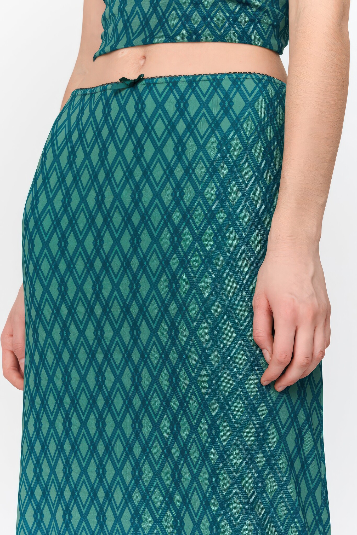 ♣ Lalique Fantastique Mesh Skirt-3