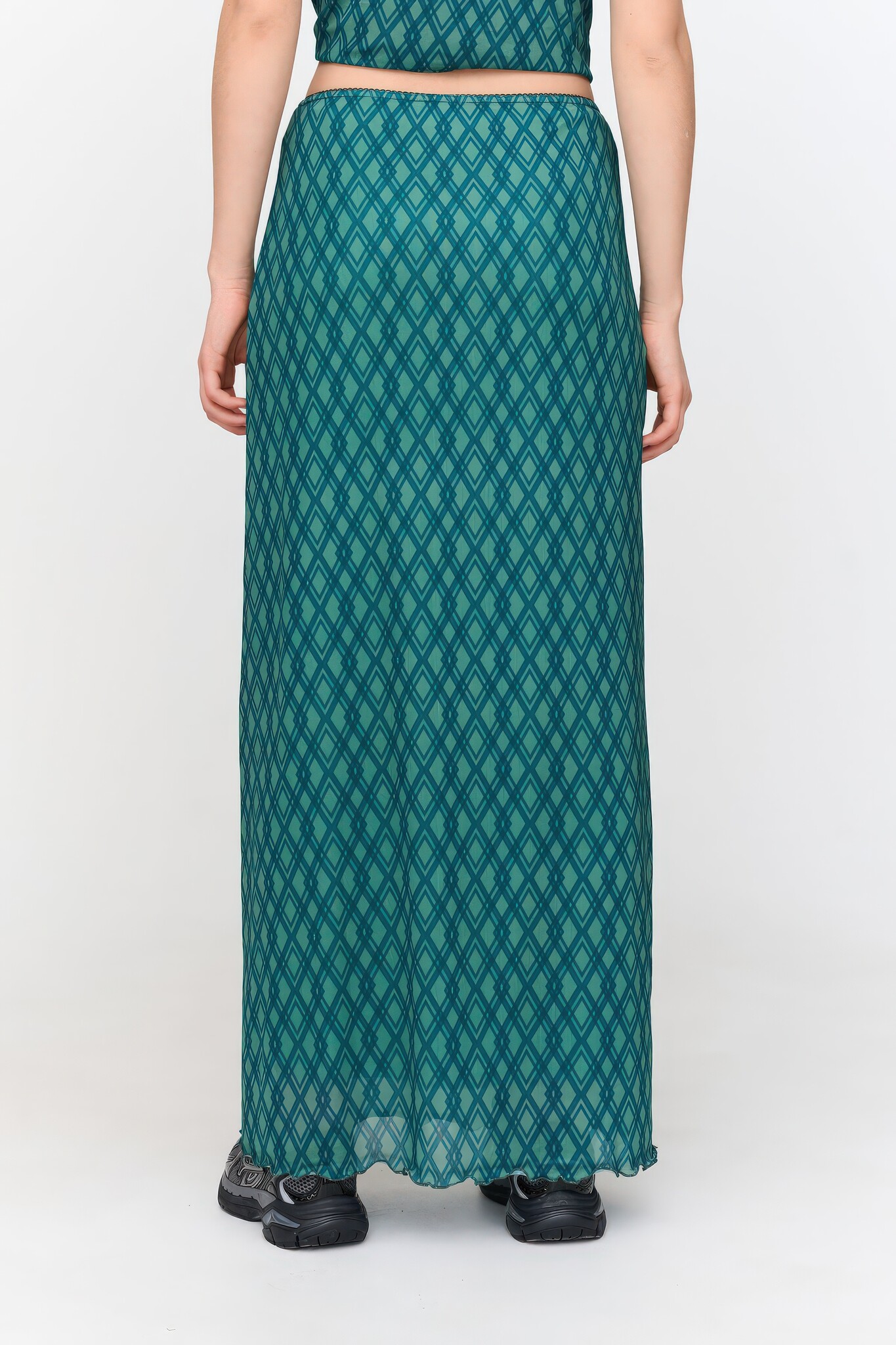 ♣ Lalique Fantastique Mesh Skirt-4