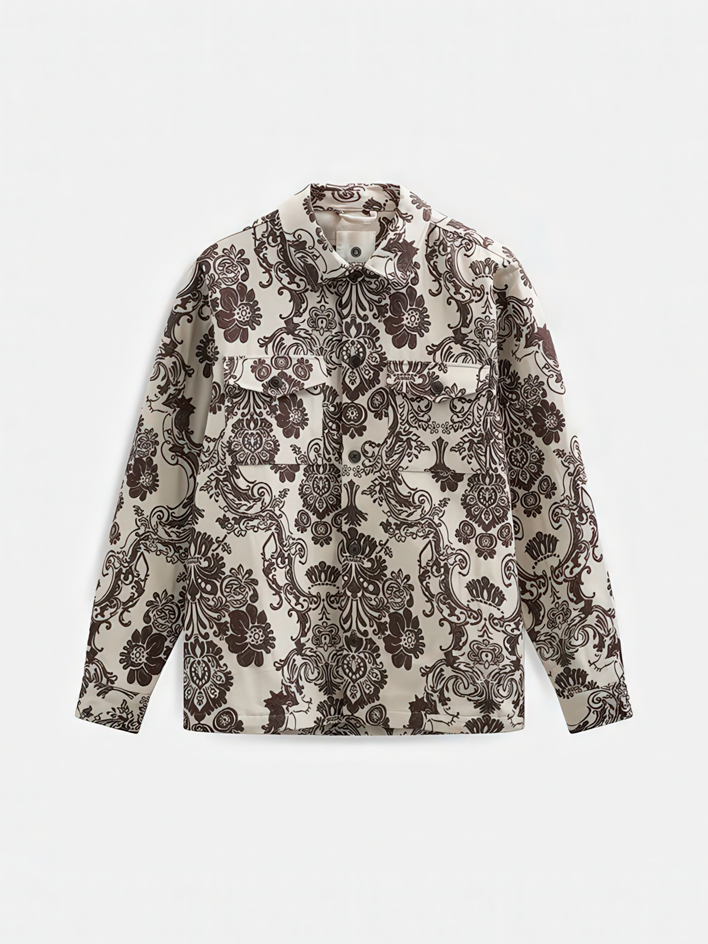 Akoscar Rococo Carafe Jacquard Overshirt-1