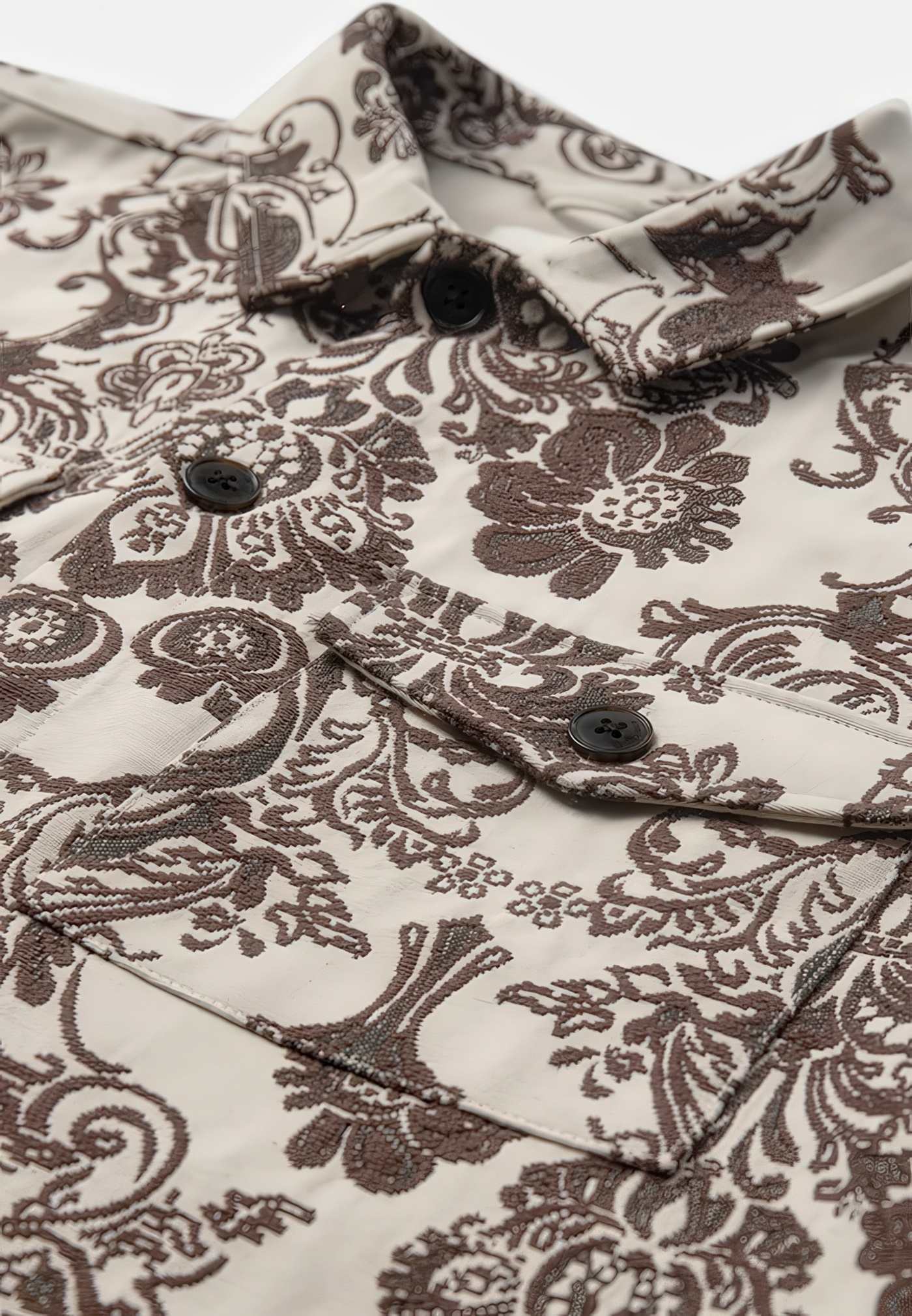 Akoscar Rococo Carafe Jacquard Overshirt-2