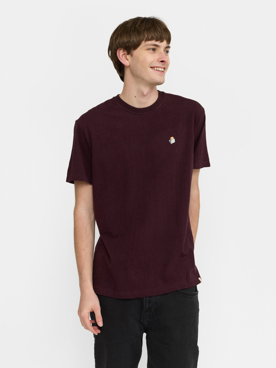 ♣ Burgundy You're Toast Tee