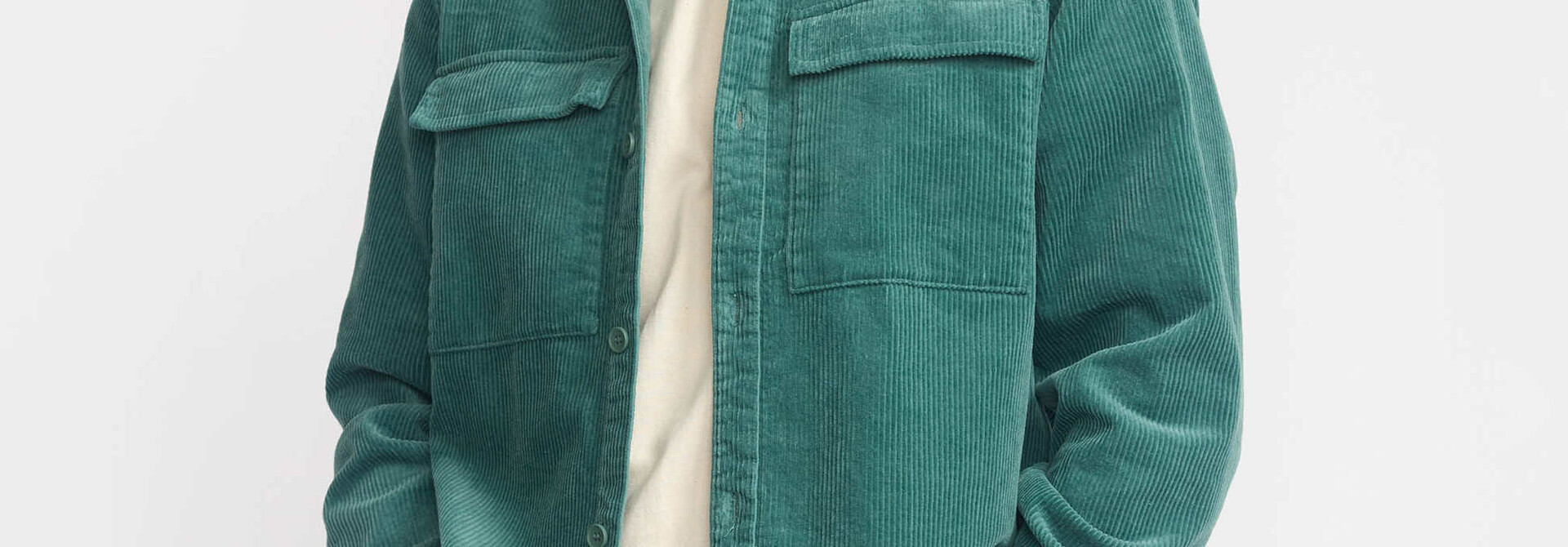 ♣ Dual Pocket Turquoise Utility Shirt