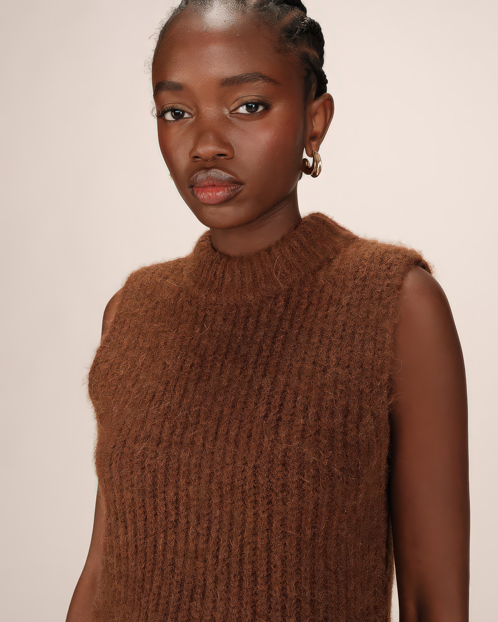 ♣ Sablon You're Hot Then You're Cold Sleeveless Knit-2