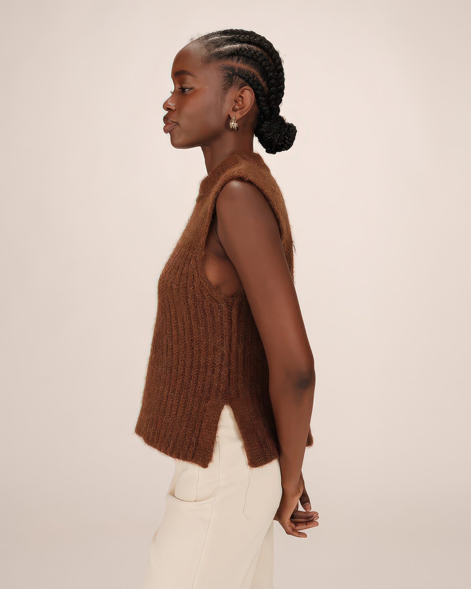 ♣ Sablon You're Hot Then You're Cold Sleeveless Knit-4