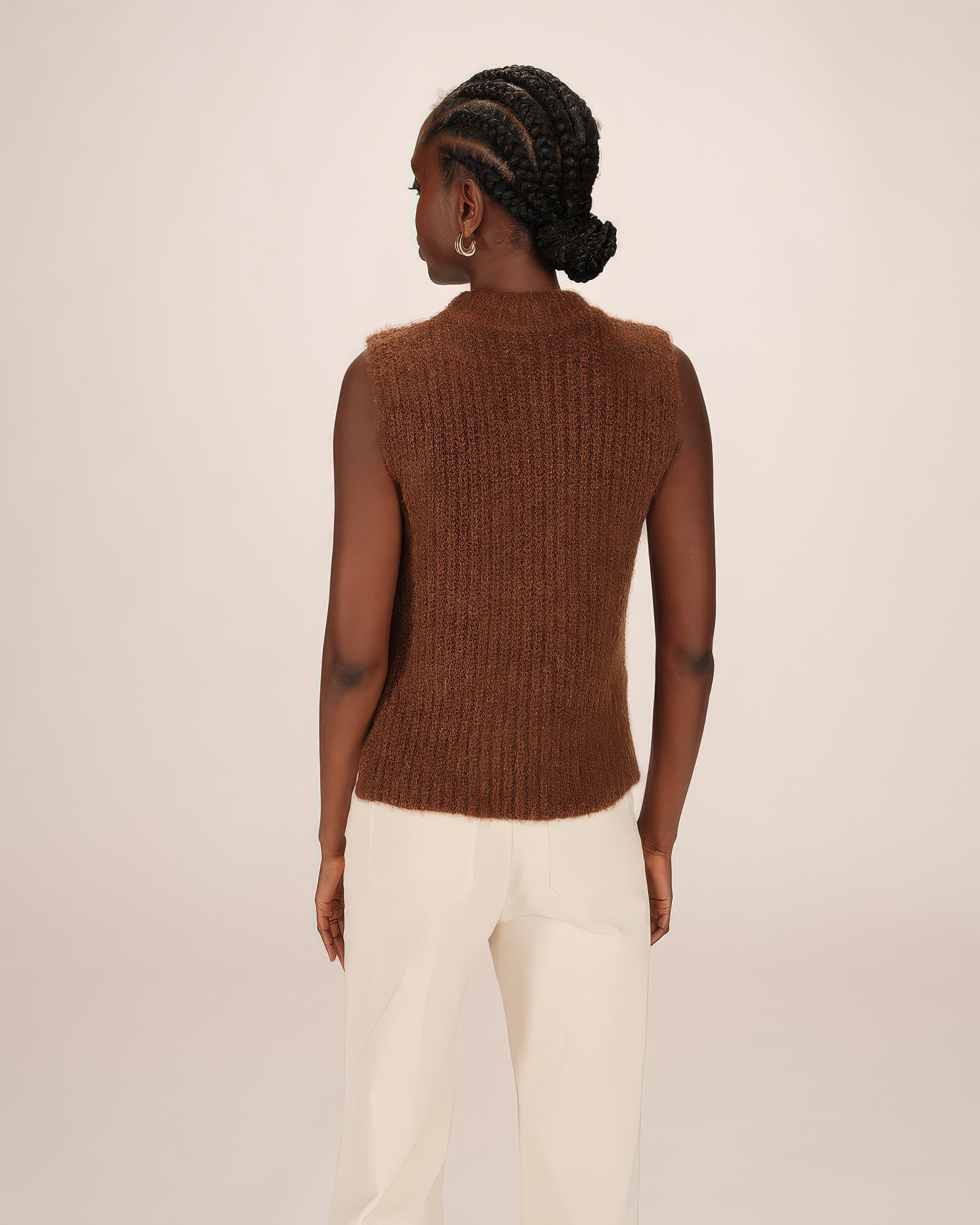 ♣ Sablon You're Hot Then You're Cold Sleeveless Knit-5