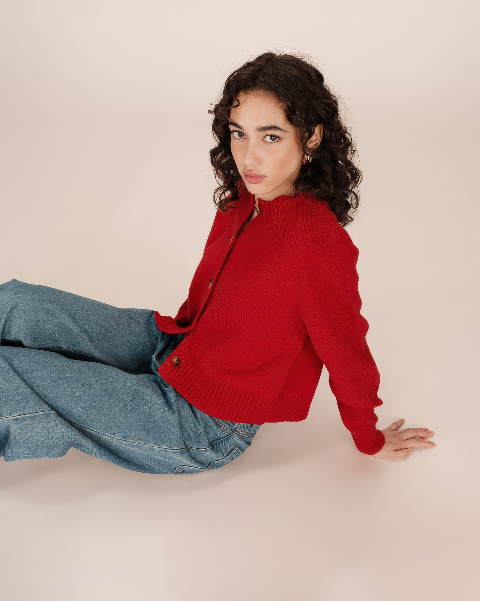 Sanders Perfect Poppy Cardigan-5