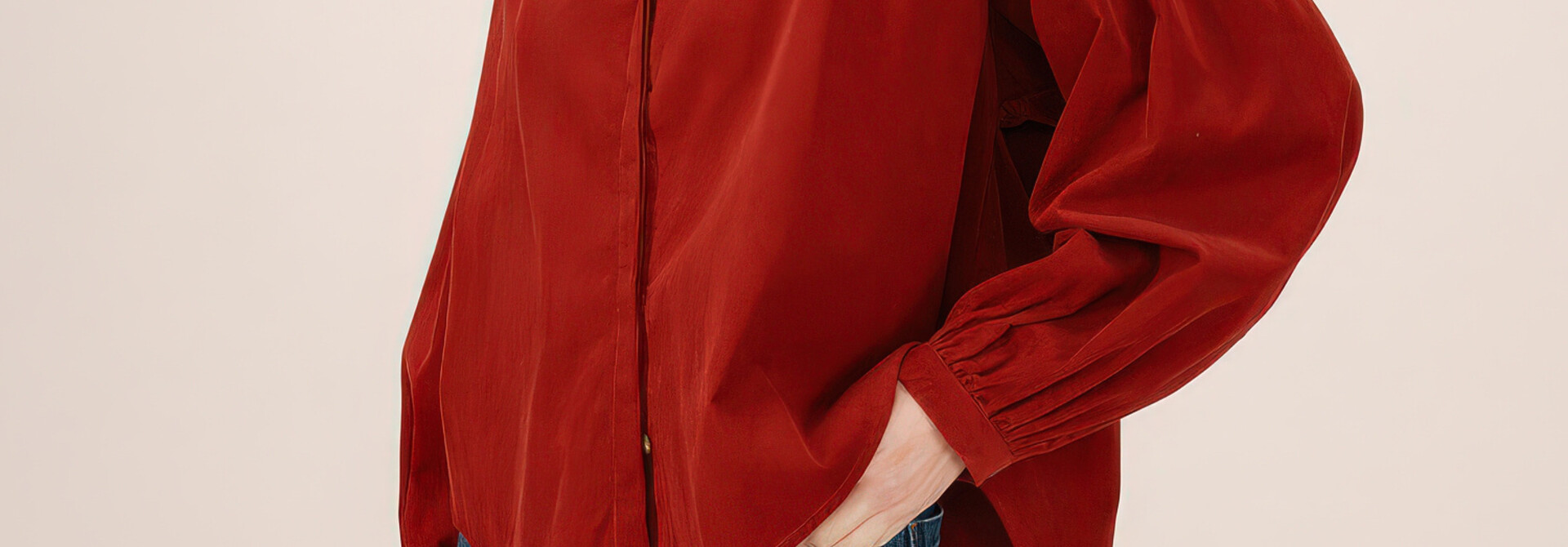 Suri Terrific Terracotta Blouse