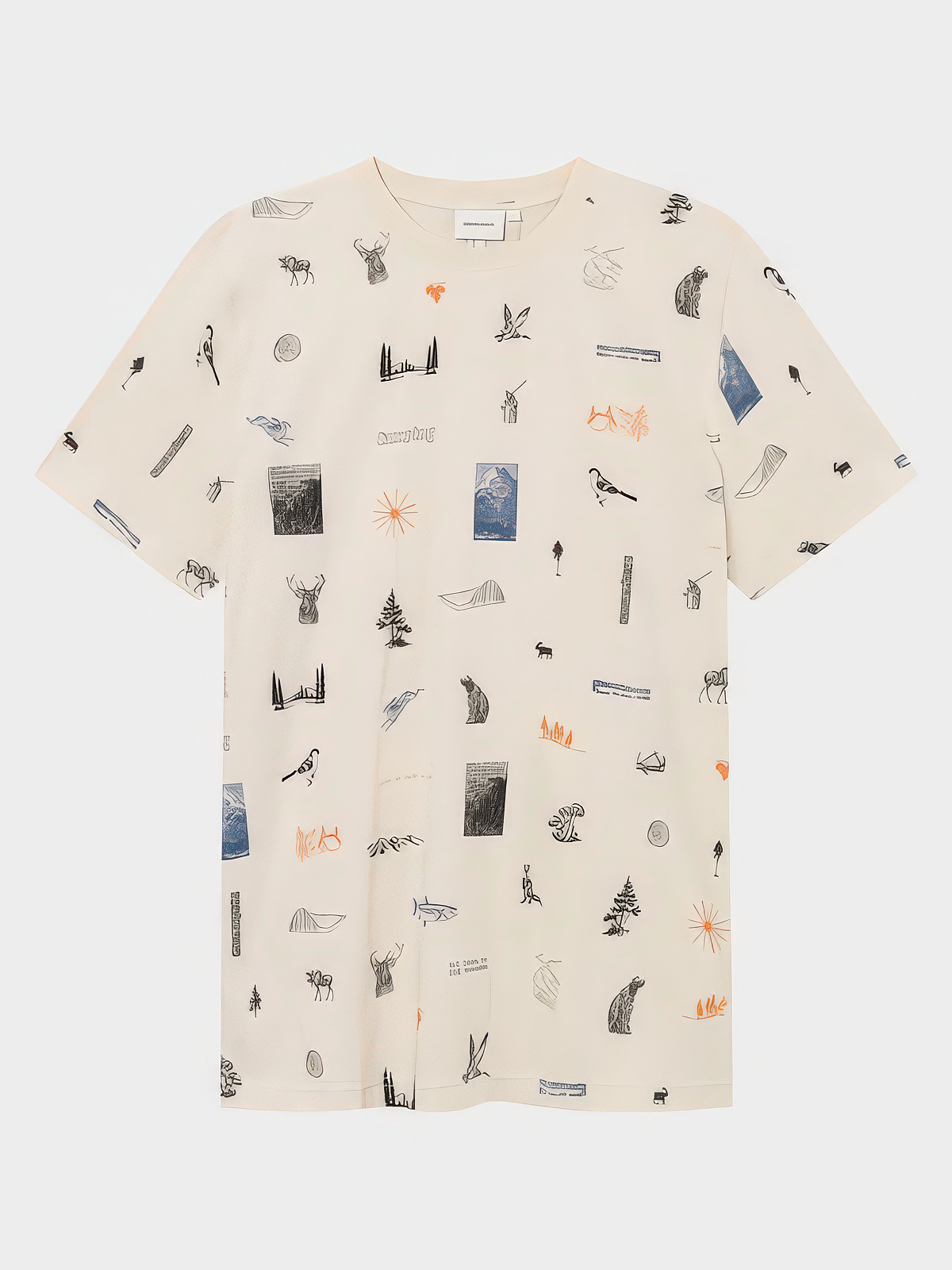 ♣ Stockholm Survivalist in the Woods Tee-1