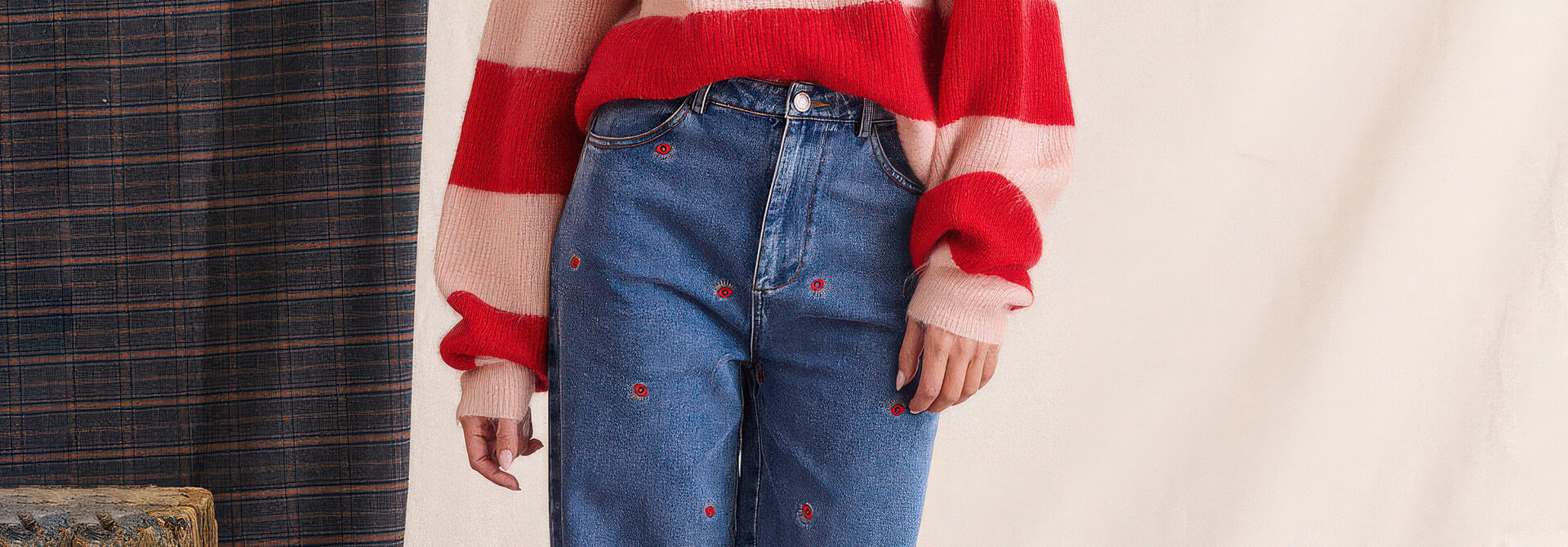 ♣ Pepita All Eyes On You Jeans