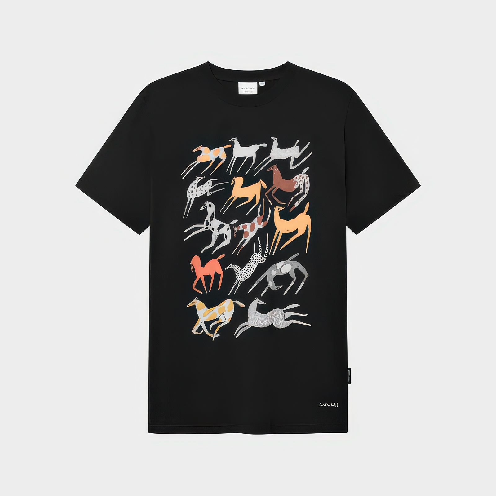 ♣ Stockholm Galloping Graphite Tee-3