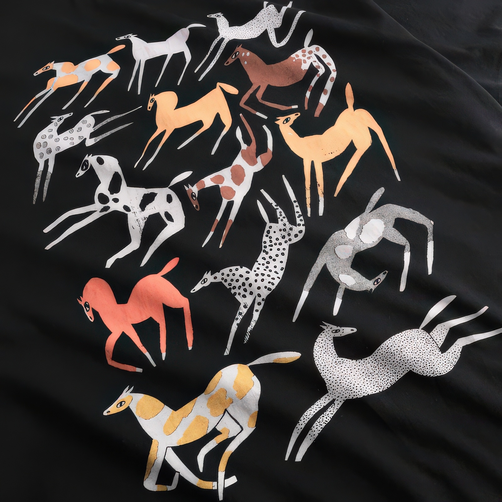 ♣ Stockholm Galloping Graphite Tee-2