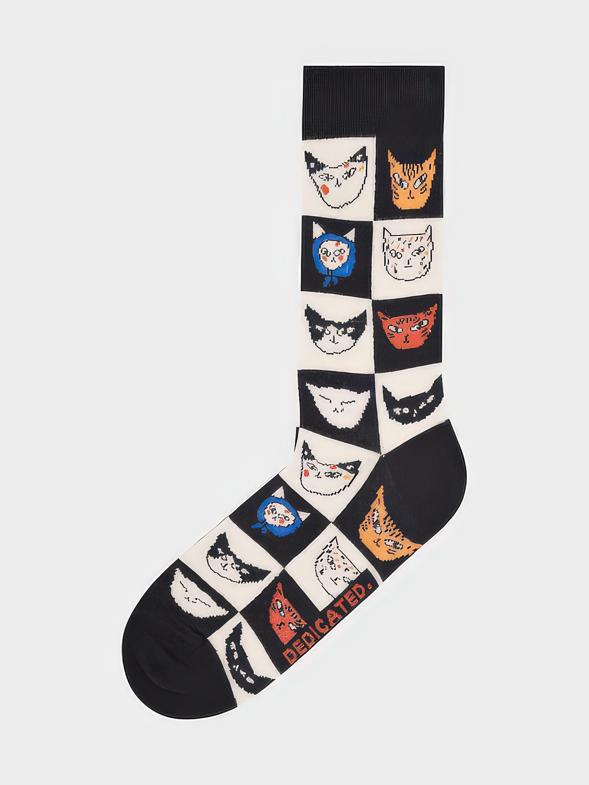 ♣ Sigtuna Black Cat Bingo Socks-1