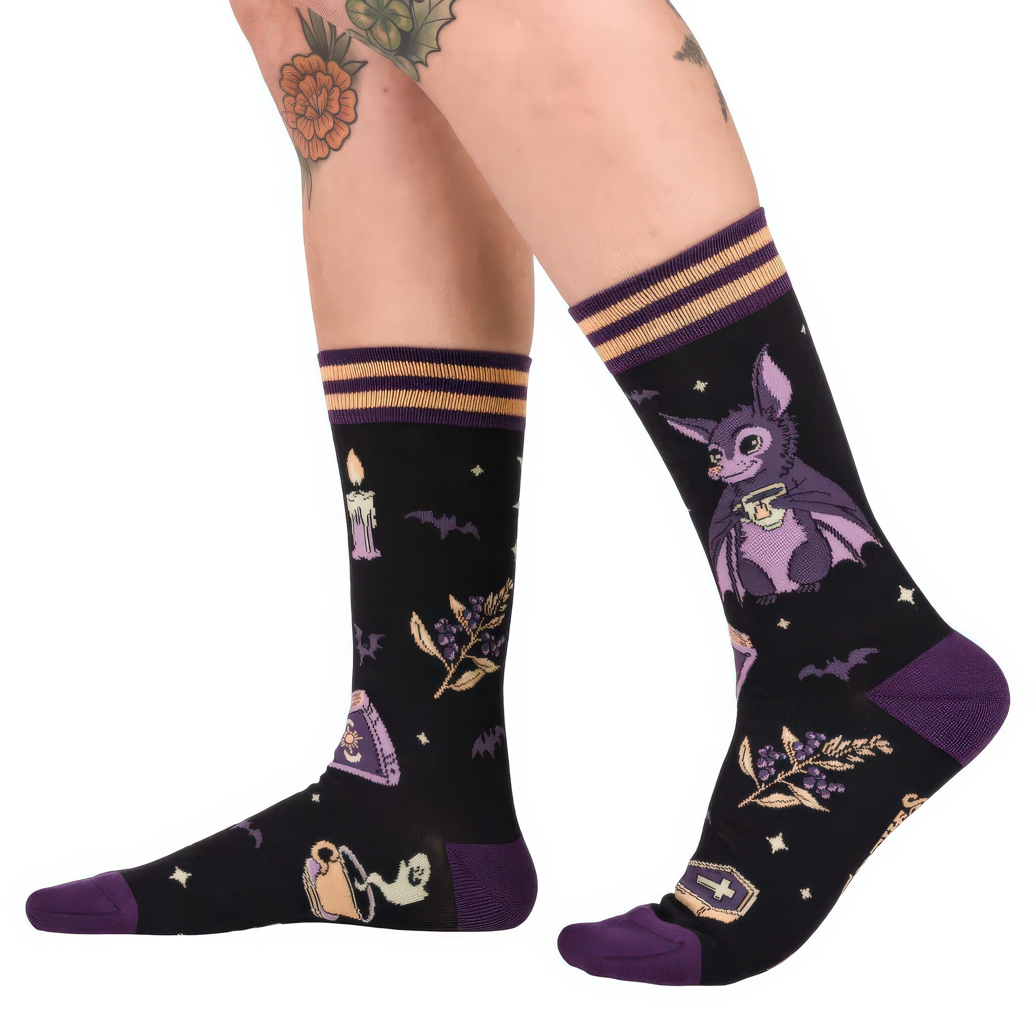 Batrick, Lord of Darkness Socks-4