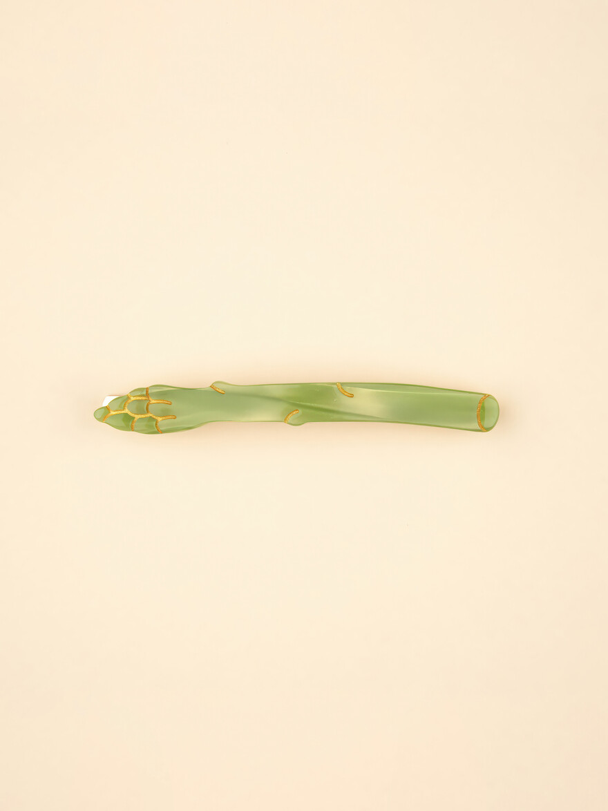 ♣ Asparagus Hair Clip