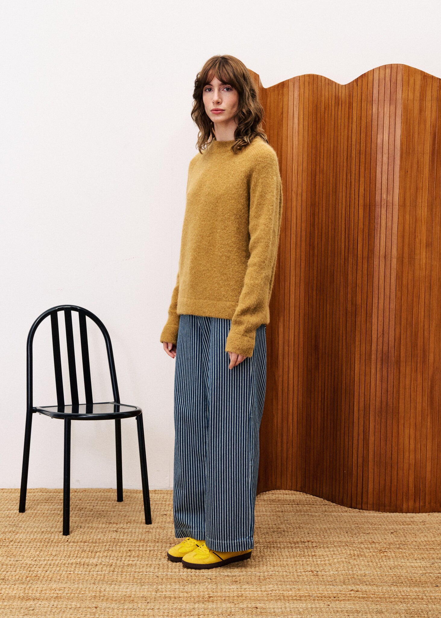 Bleuet Striped Tide Jeans-2