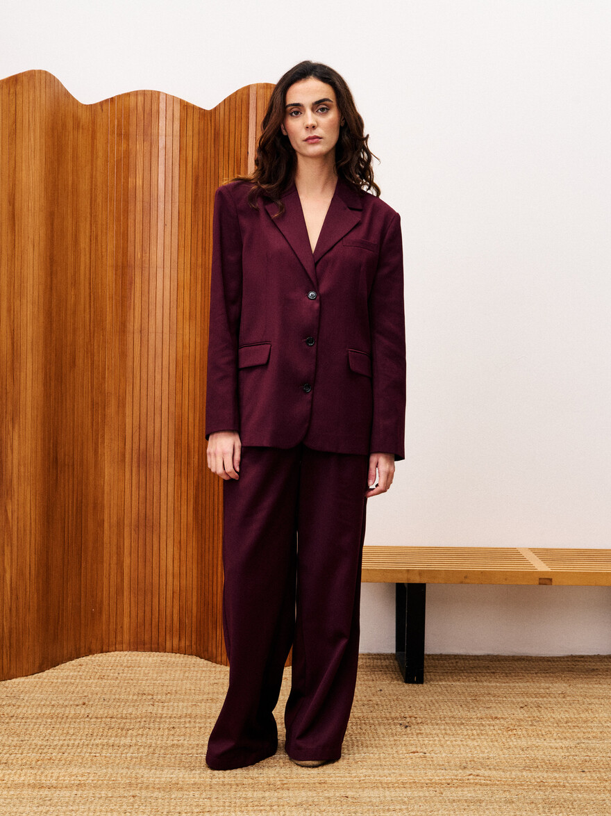 Hibiscus Purple Echo Pants