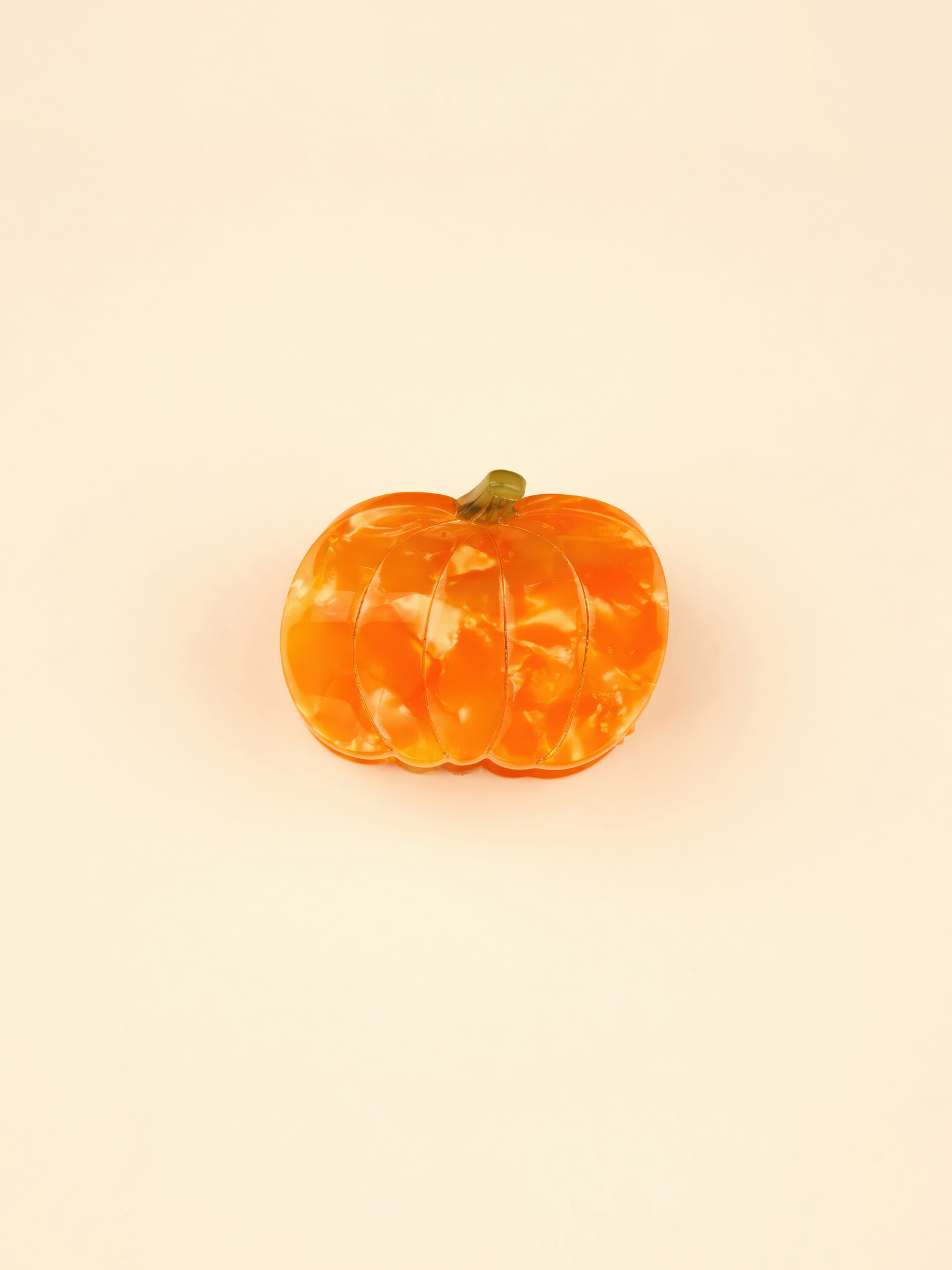 ♣ Pumpkin Mini Hair Claw-1