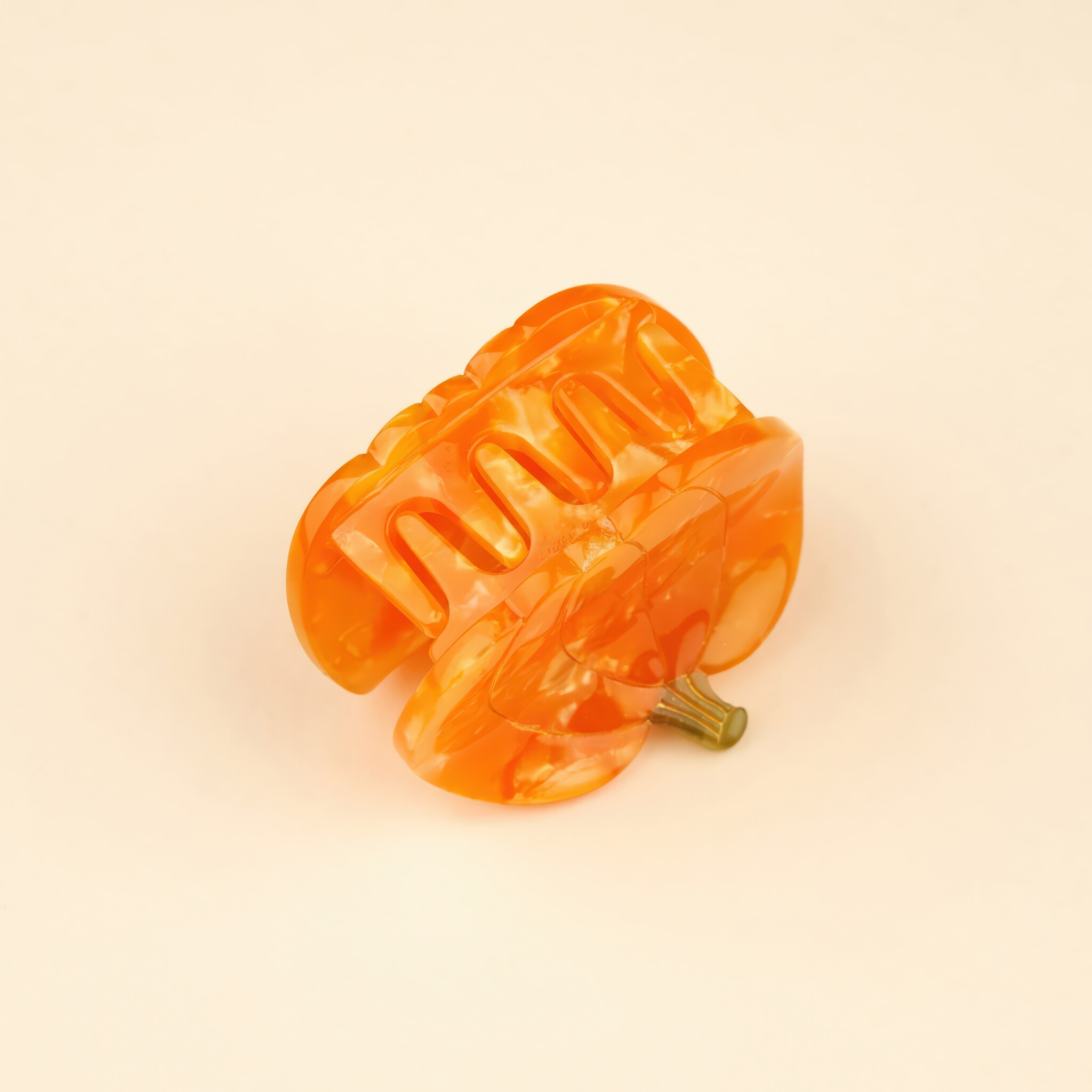 ♣ Pumpkin Mini Hair Claw-5
