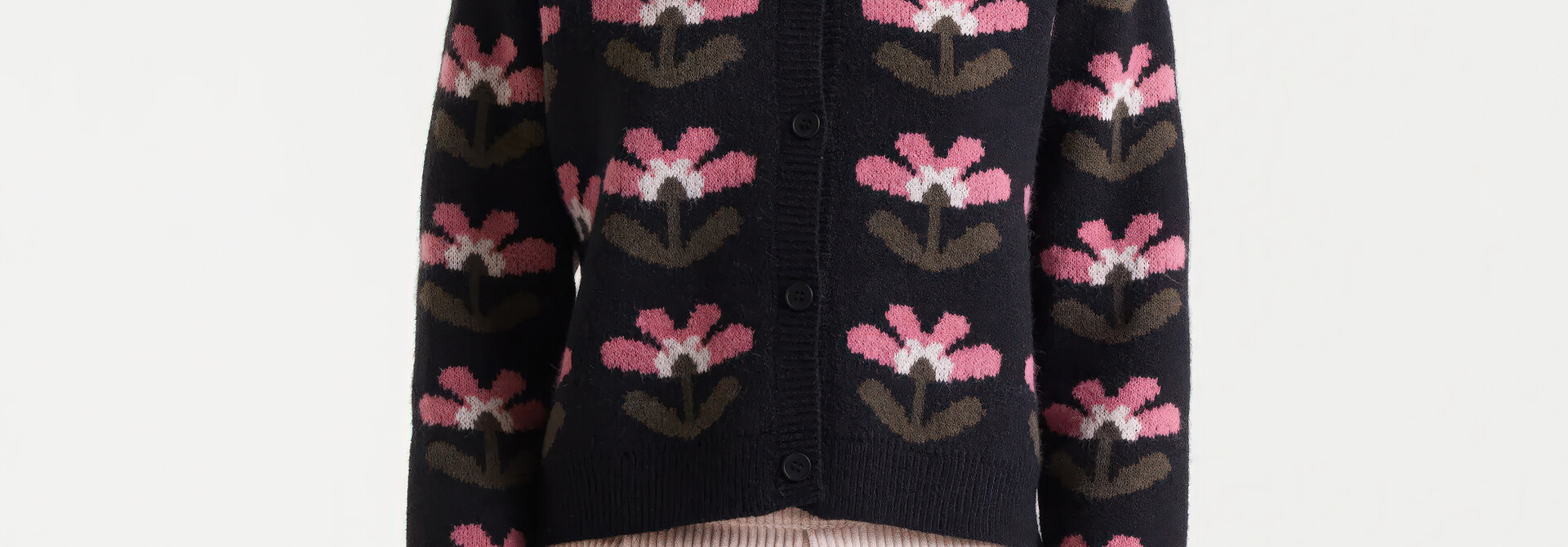 Granny's Trippy Garden Cardigan