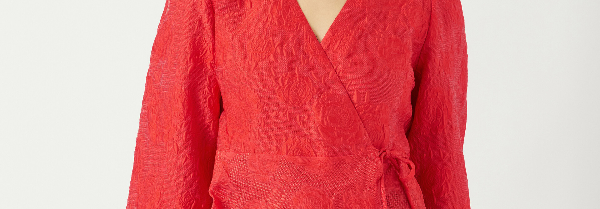 ♣ Yasjorin Rosy Dreams Wrap Top