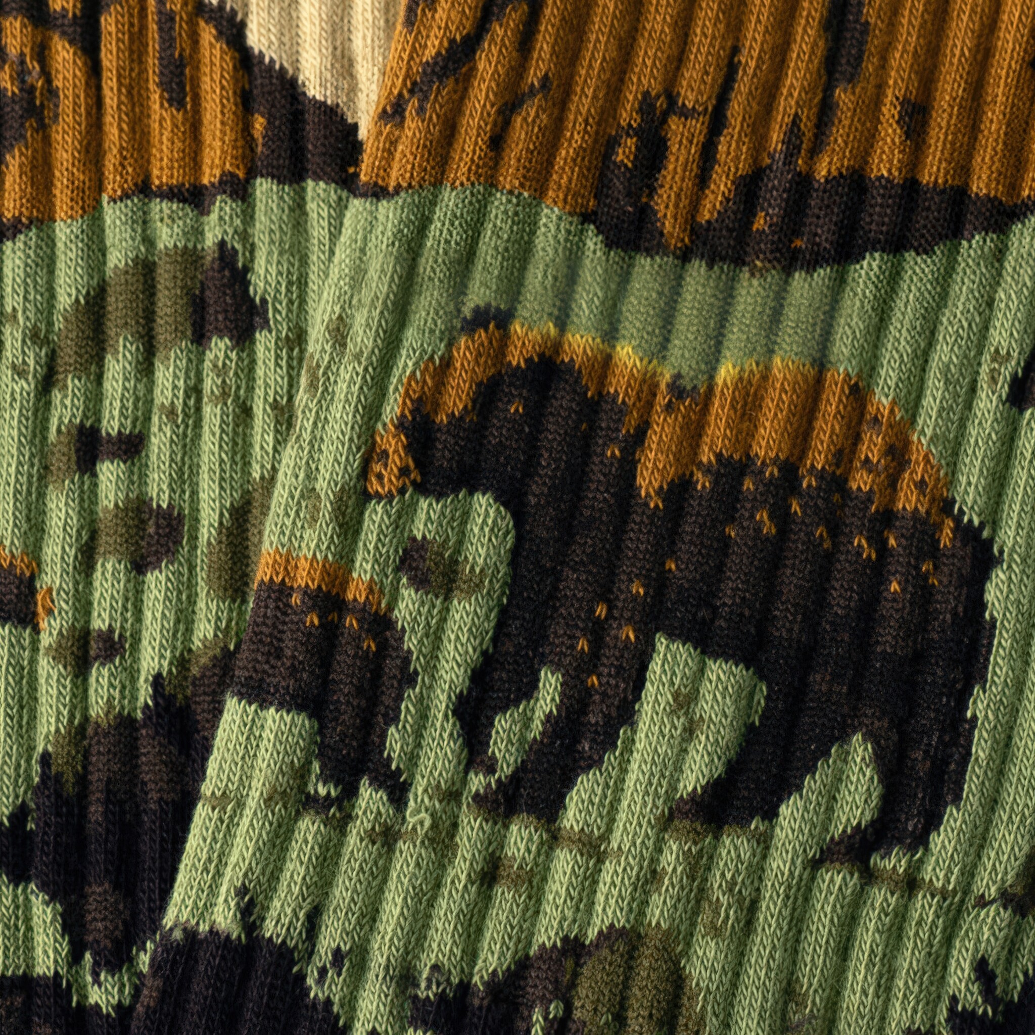 Athletic Bear Rock Brown Socks-2