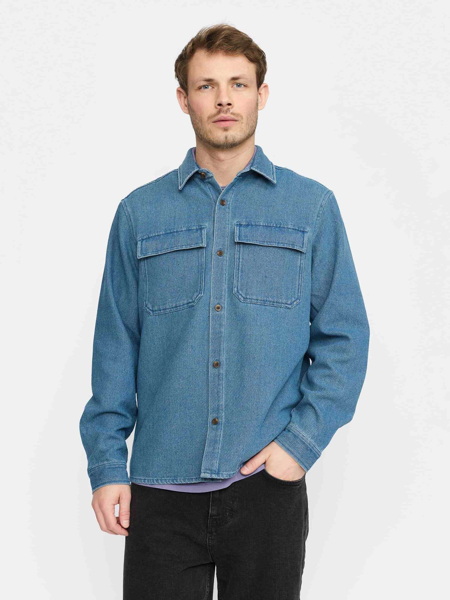 ♣ Blueprint Worker Shirt-1