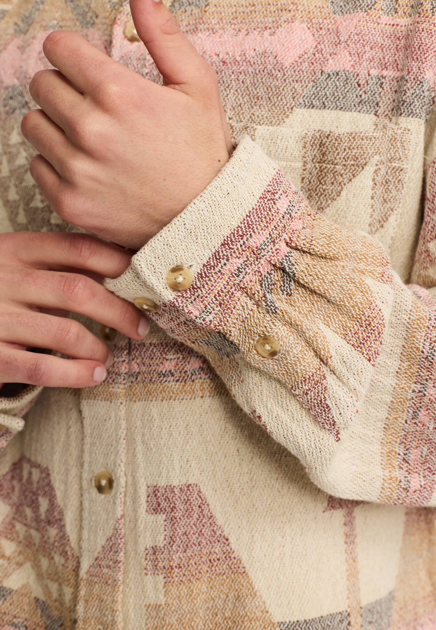 ♣ Soft Southwest Aztec Shirt-6