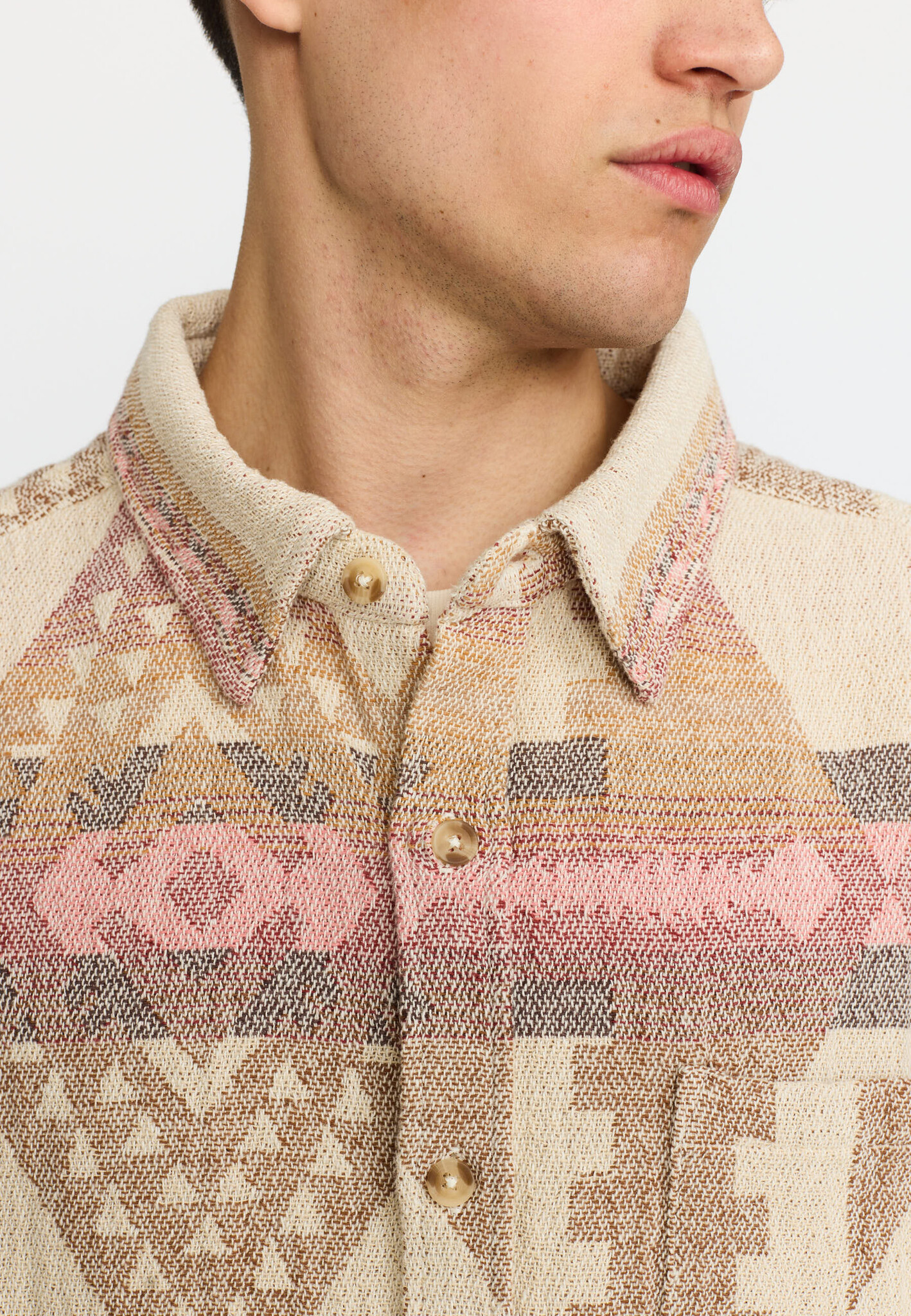 ♣ Soft Southwest Aztec Shirt-2