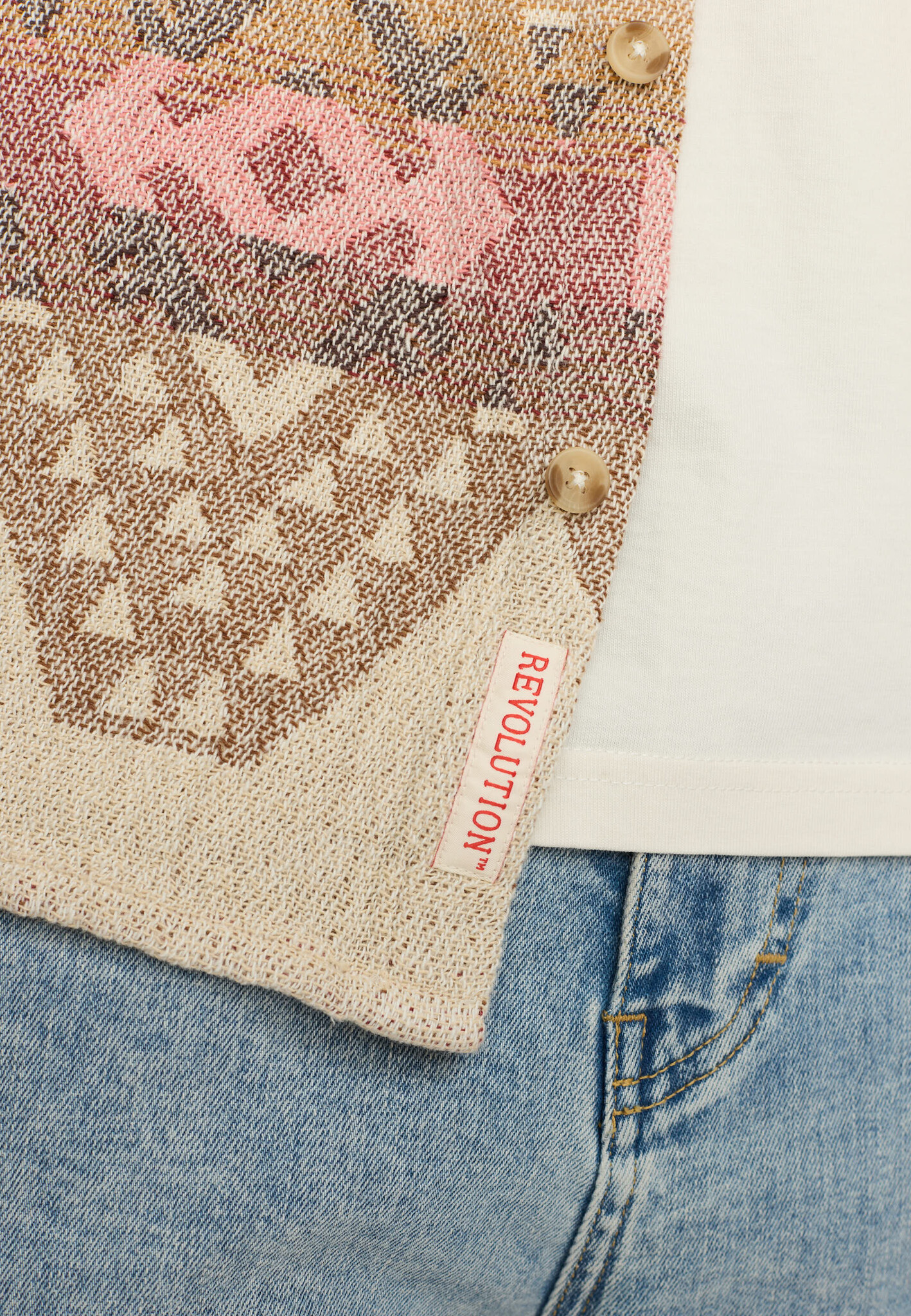 ♣ Soft Southwest Aztec Shirt-7