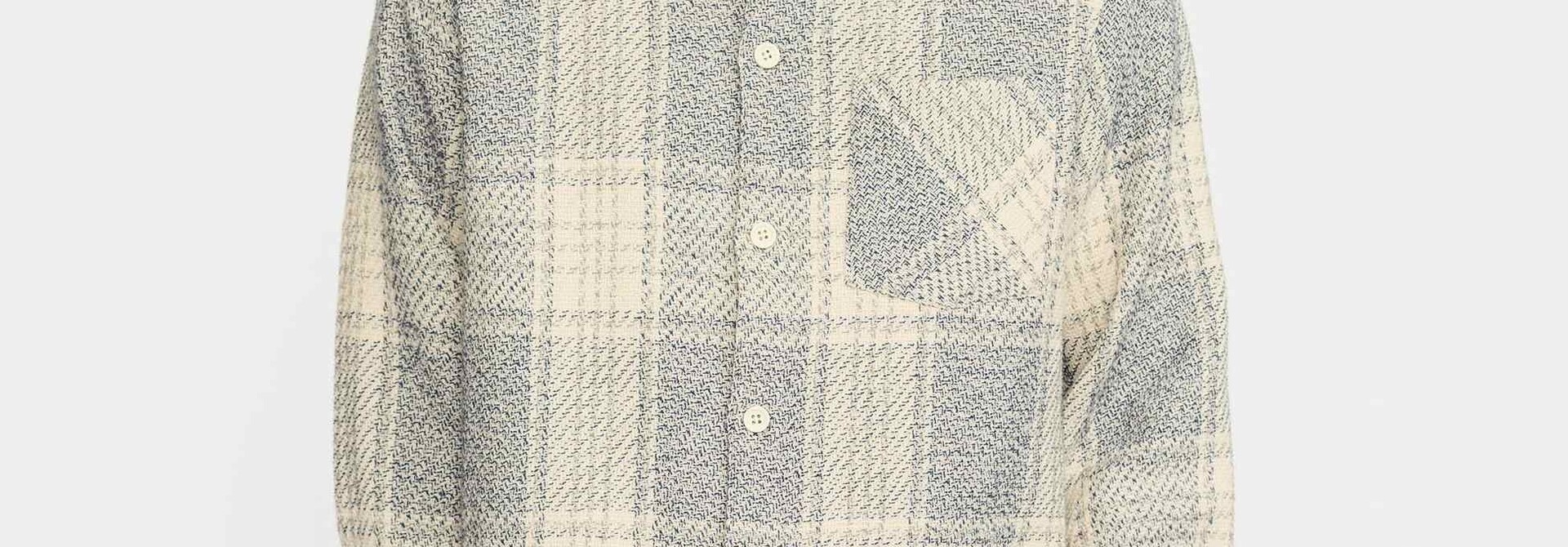 ♣ Soft Faded Framework Shirt