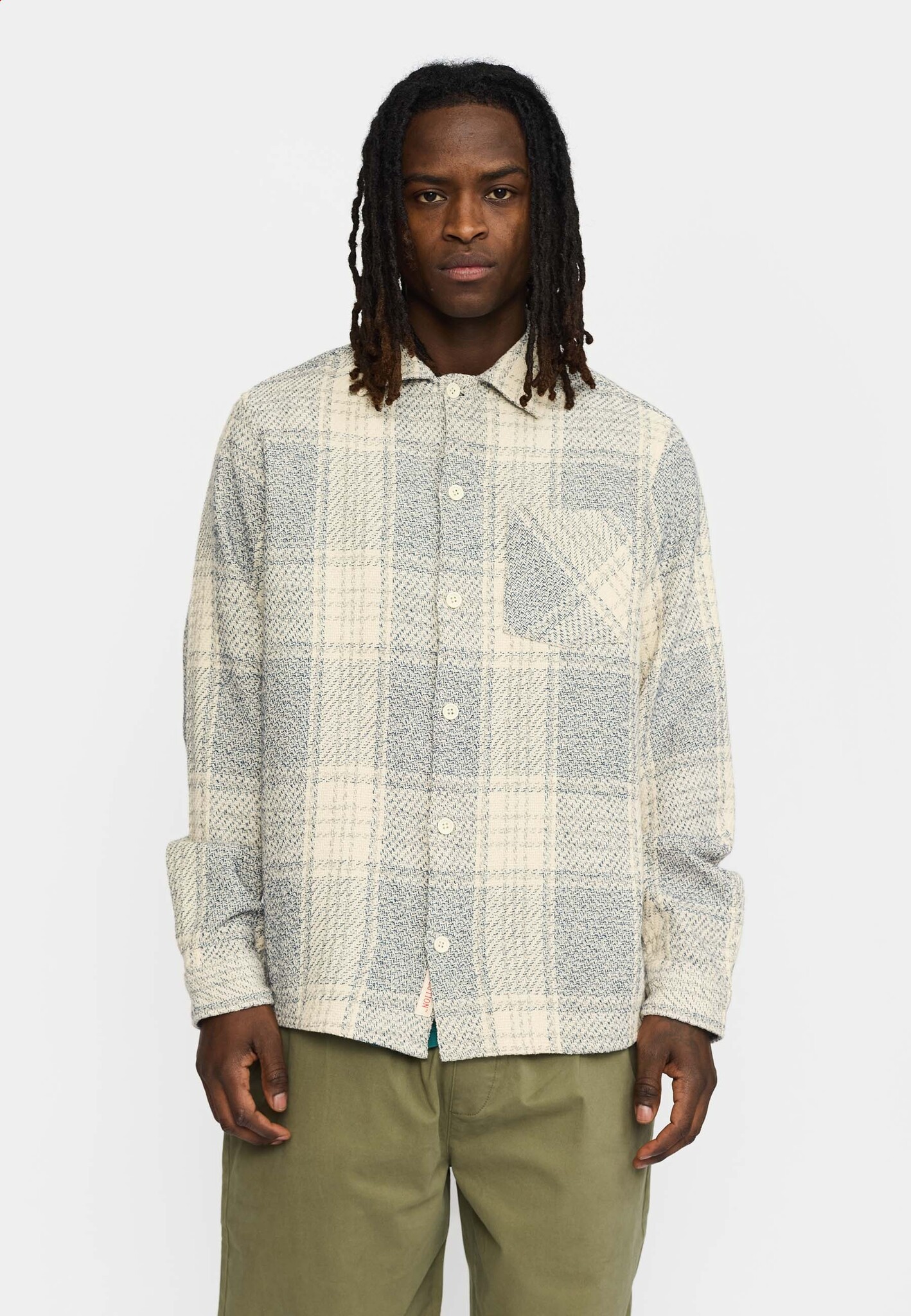 ♣ Soft Faded Framework Shirt-4