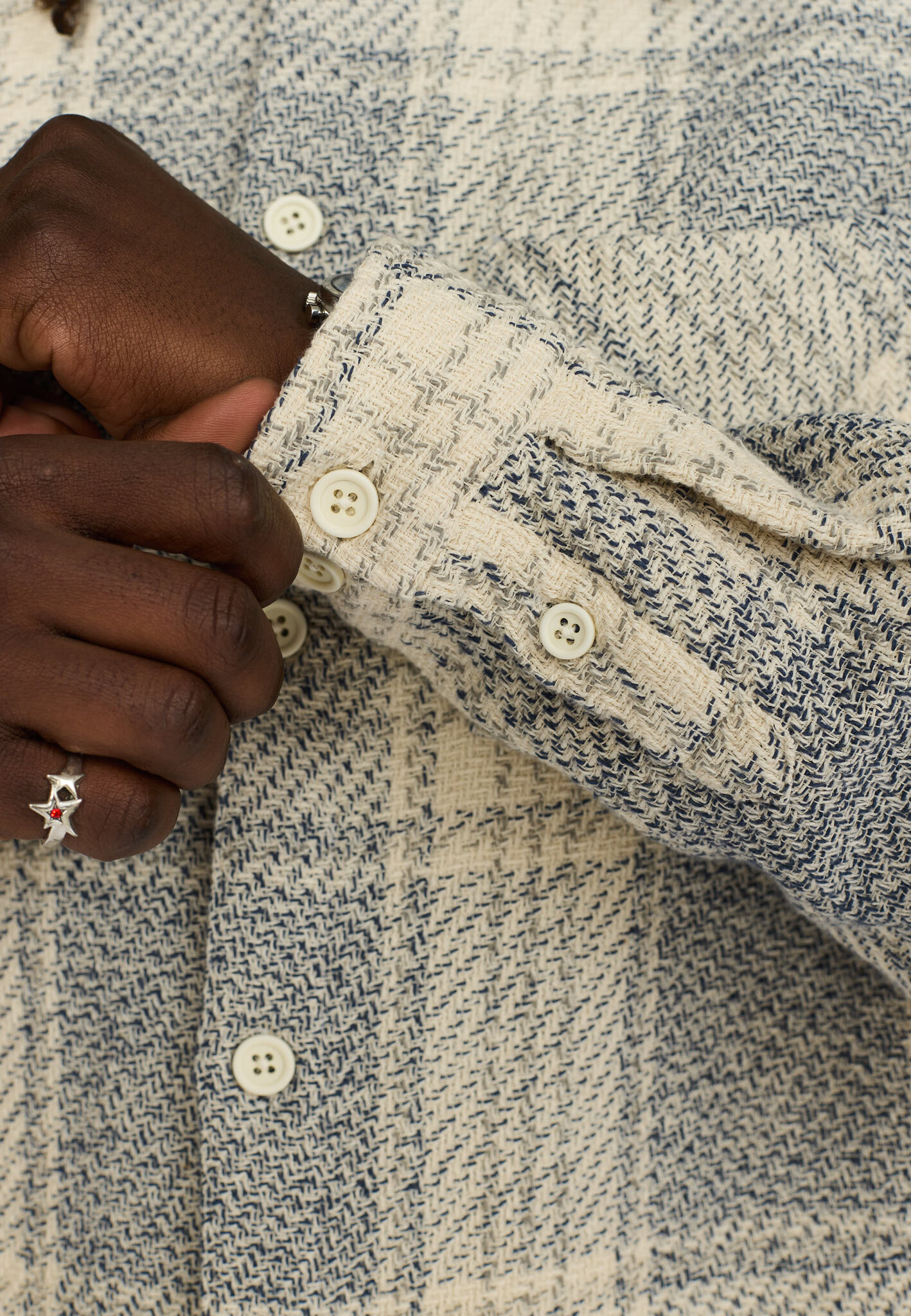 ♣ Soft Faded Framework Shirt-6